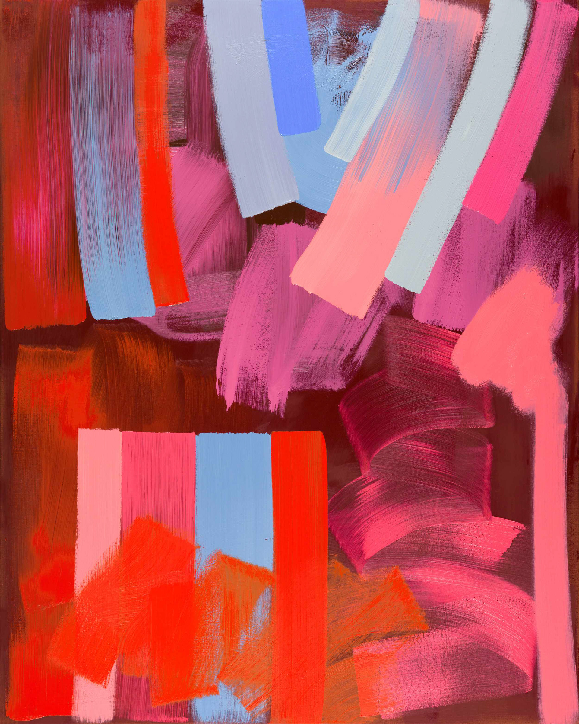“The Heart of Hackney” Damian Woodford, 2021 Oil, 150 x 120 cm
