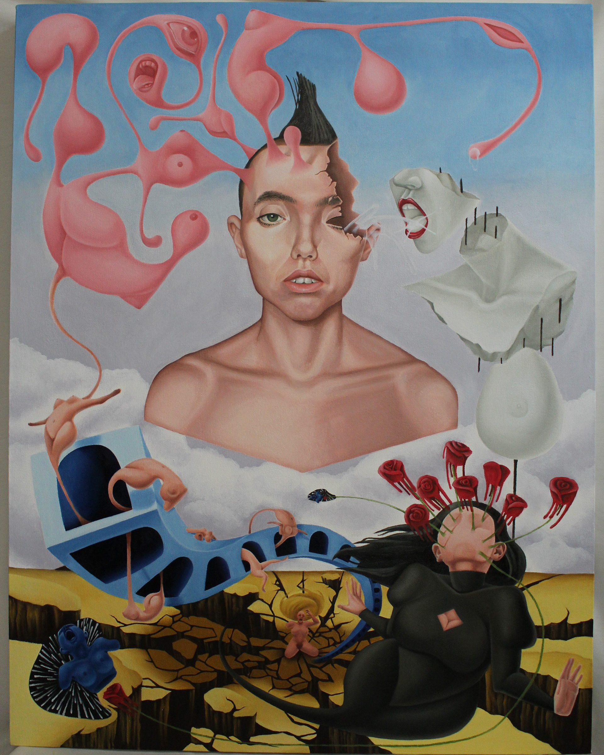 “The Soup of the Unconscious is Eaten by the Woman I Desire”, Rosalynd Byass, 2022