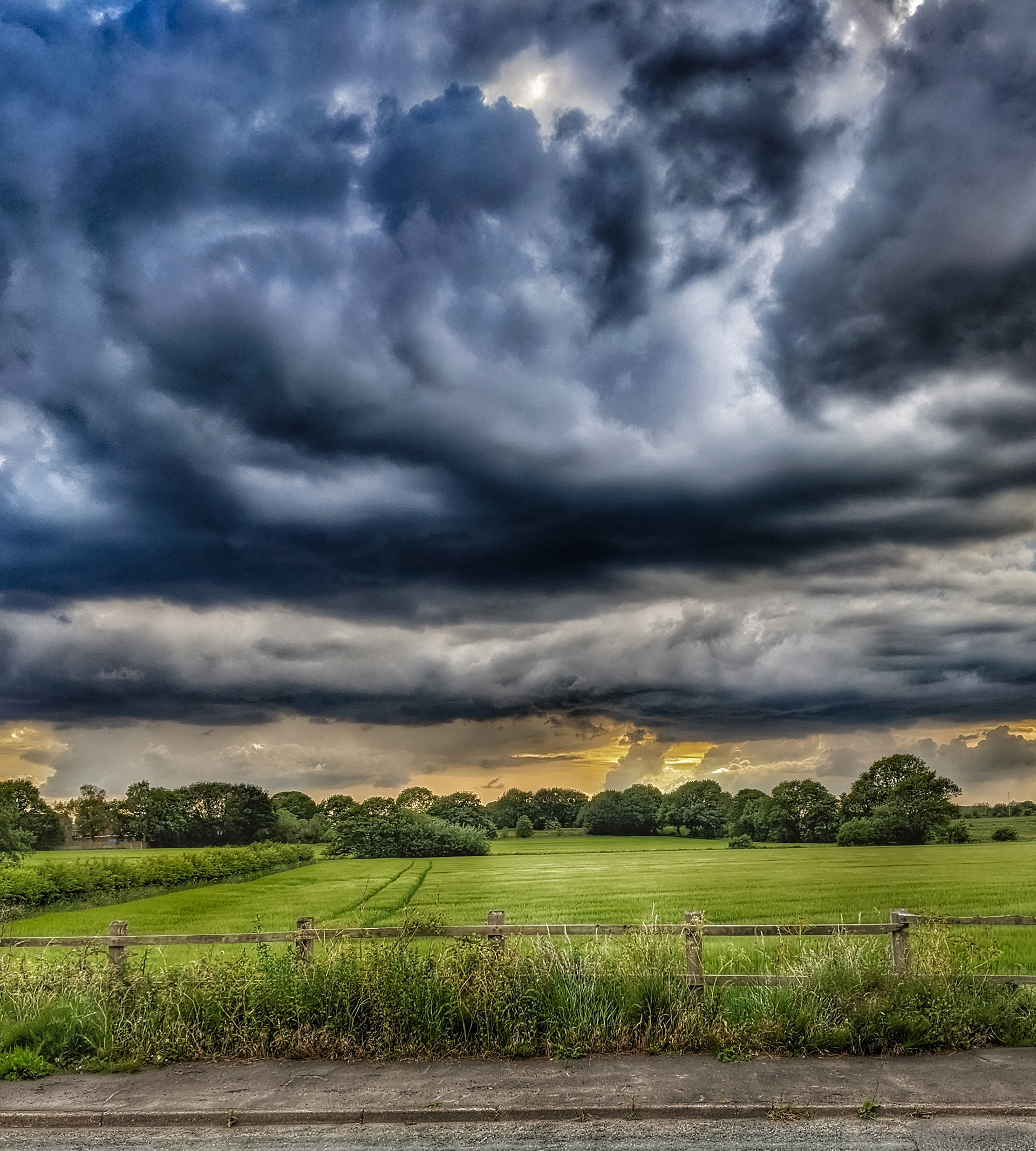 ‘’The Lockdown Walks’’ Martin Holden, digital photograph, 2020 The Lockdown Walks is an image that represents the feelings that I have had during my daily walks around the village during the periods of lockdown, the views over the fields, and the storms overhead. www.martinholdenimages.co.uk