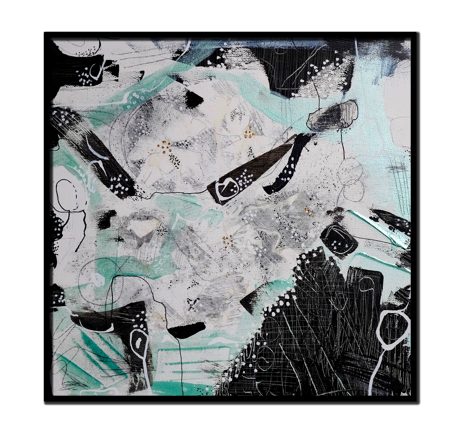 ‘’Tracing_Pearlescent Green’’ Virginia Tozzi, mix media on canvas, 2020 Tracing_Pearlescent Green (2020) 41x41 cm - Mix Media on Canvas The forced self-isolation and the monotony of daily life during the lockdown forced me to question the relationship between myself and whoever interacts with my artworks. Accordingly, I started to explore a more appropriate process/technique to communicate emotions and thoughts from these particular days, in order to establish a more genuine relationship with the public. From here was born "The Tracing". The artworks reflect the way of how to keep the emotions with the person in front of you, understanding how he thinks, how he acts, how he uses information, speaking in the same way, breathing at the same rhythm. We are mirroring this person and therefore we are establishing the basis of the relationship. @virginiatozziart