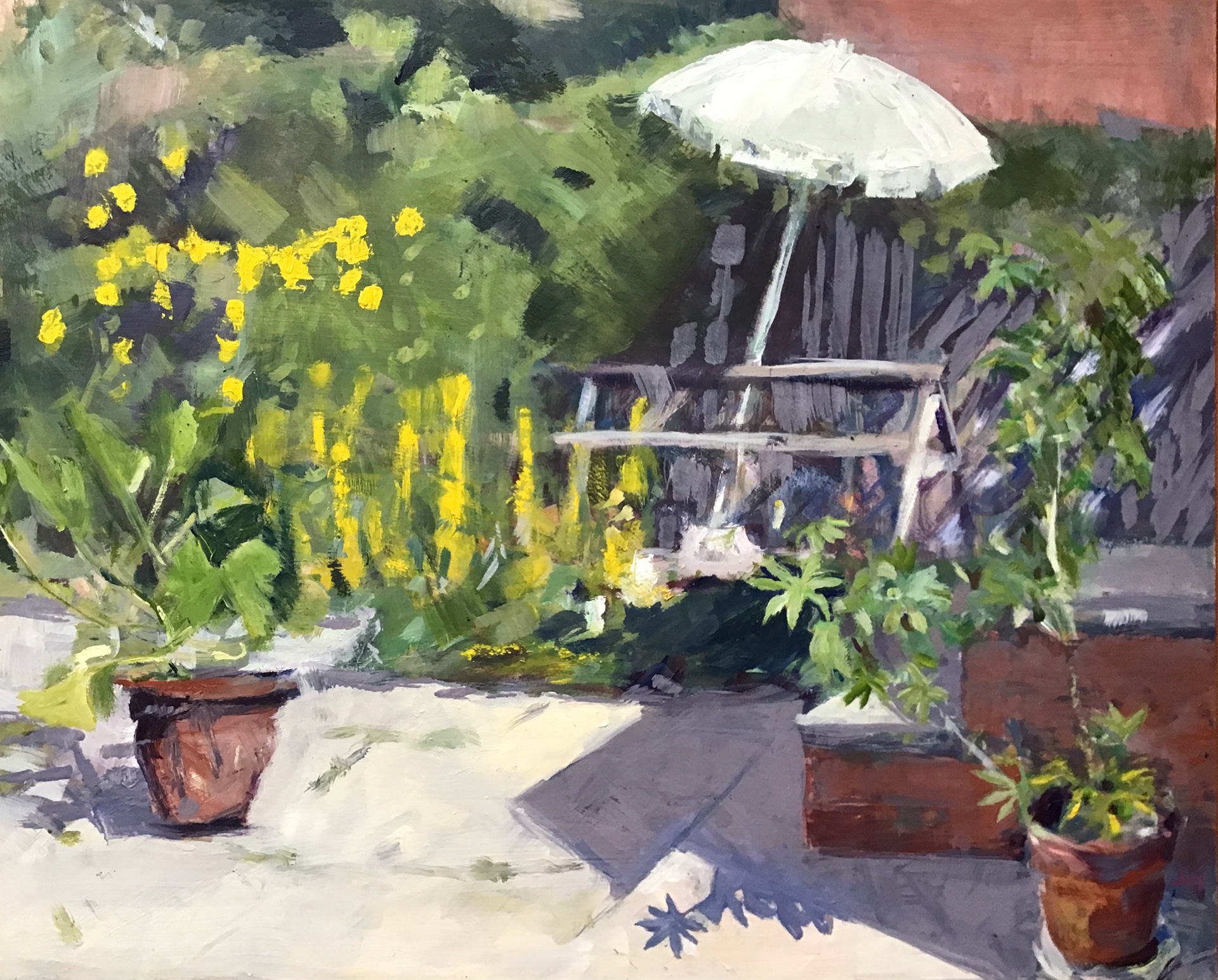 “Umbrella Plant” Sandra Haney, 2021