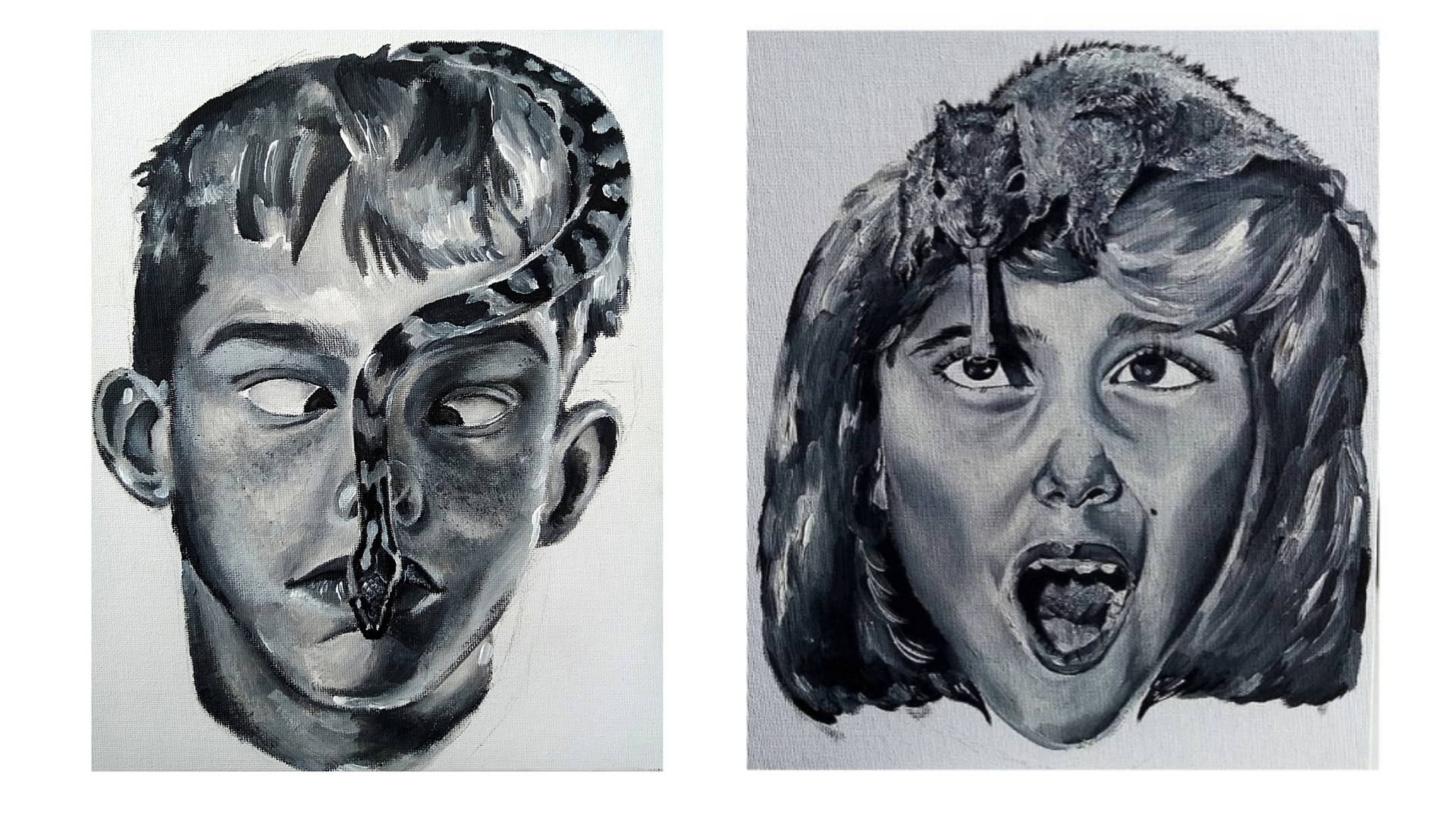 “Разум, Душа, Действие.”, Acrylic, Oil, Size 10' x 12' On Canvas Panels. KAAP @bucketkaap Wild Peace, Calm Mind (Thought Process),Oil paints The Boy & The Troubled Mind,Acrylic paint