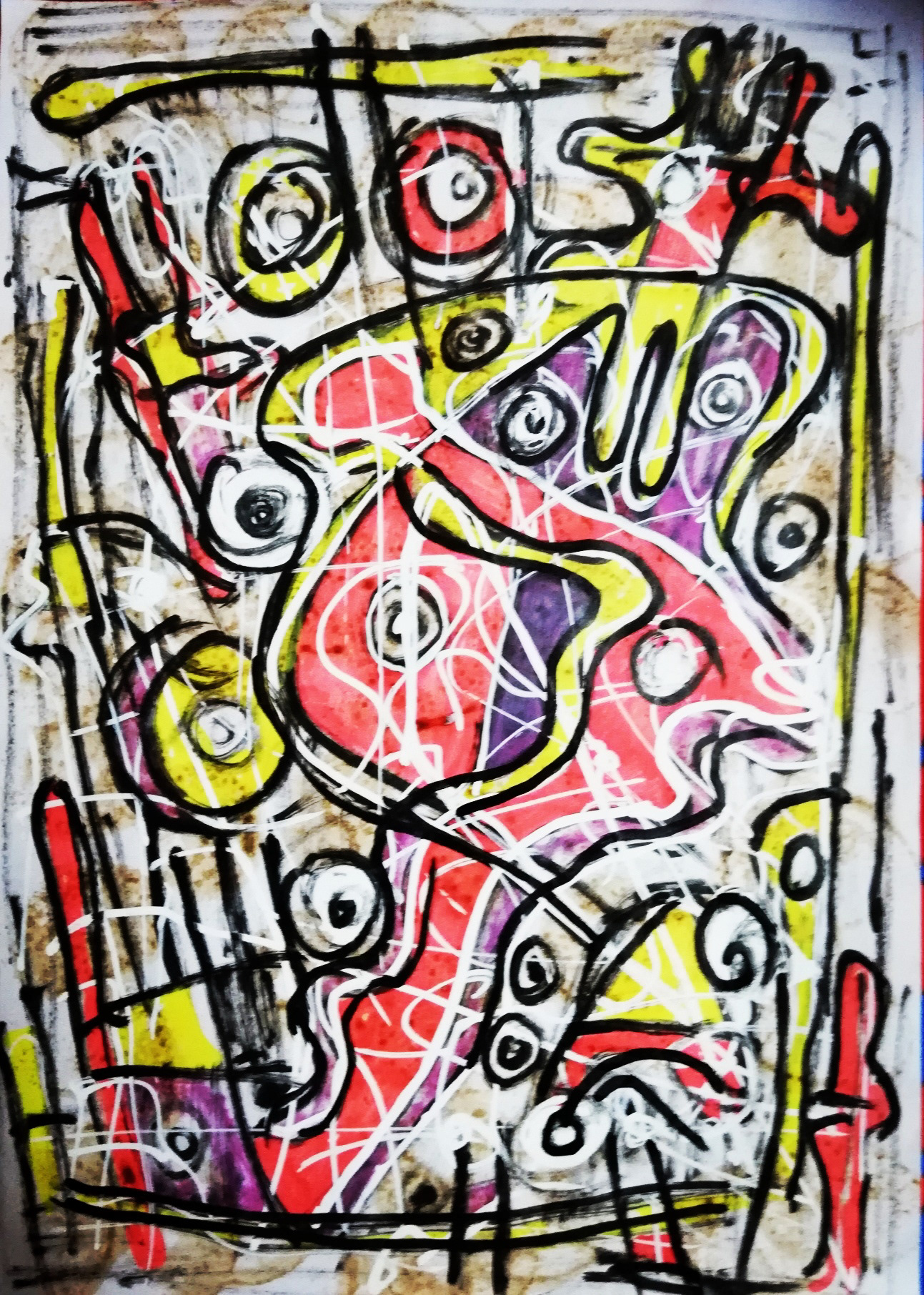 “Characteristic of Surreal” Uchenna Odukwe, Mixed Media On Paper, 2023 “The celebration of the unconscious mind, the irrational, and dream logic to liberate the imagination from the constraints of reason by placing objects in bizarre, illogical, and unexpected contexts.” www.ucheart.com