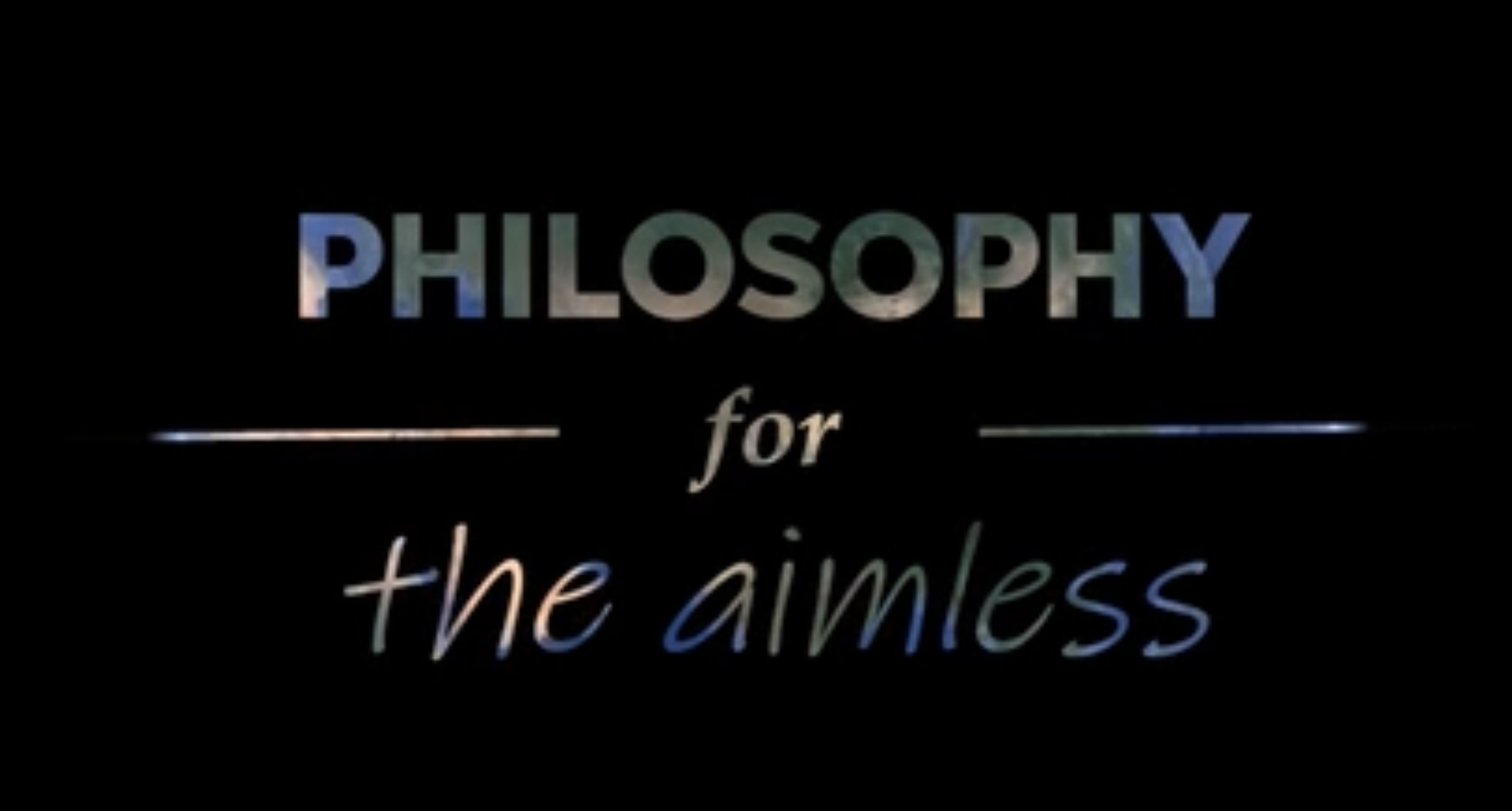 ‘’Philosophy for the Aimless’’ Maddie Exton, film, 2020 ‘’ Philosophy For The Aimless is a video essay exploring the negative connotations that come with the label "Aimless" especially as a graduate, a millenial and in COVID times. Giving an insight into Maddie's research, the film touches upon psychology, mindfulness, burnout and compares how Eastern and western philosophy view laziness.’’ www.maddieextonart.tumblr.com @maddie.ea on instagram