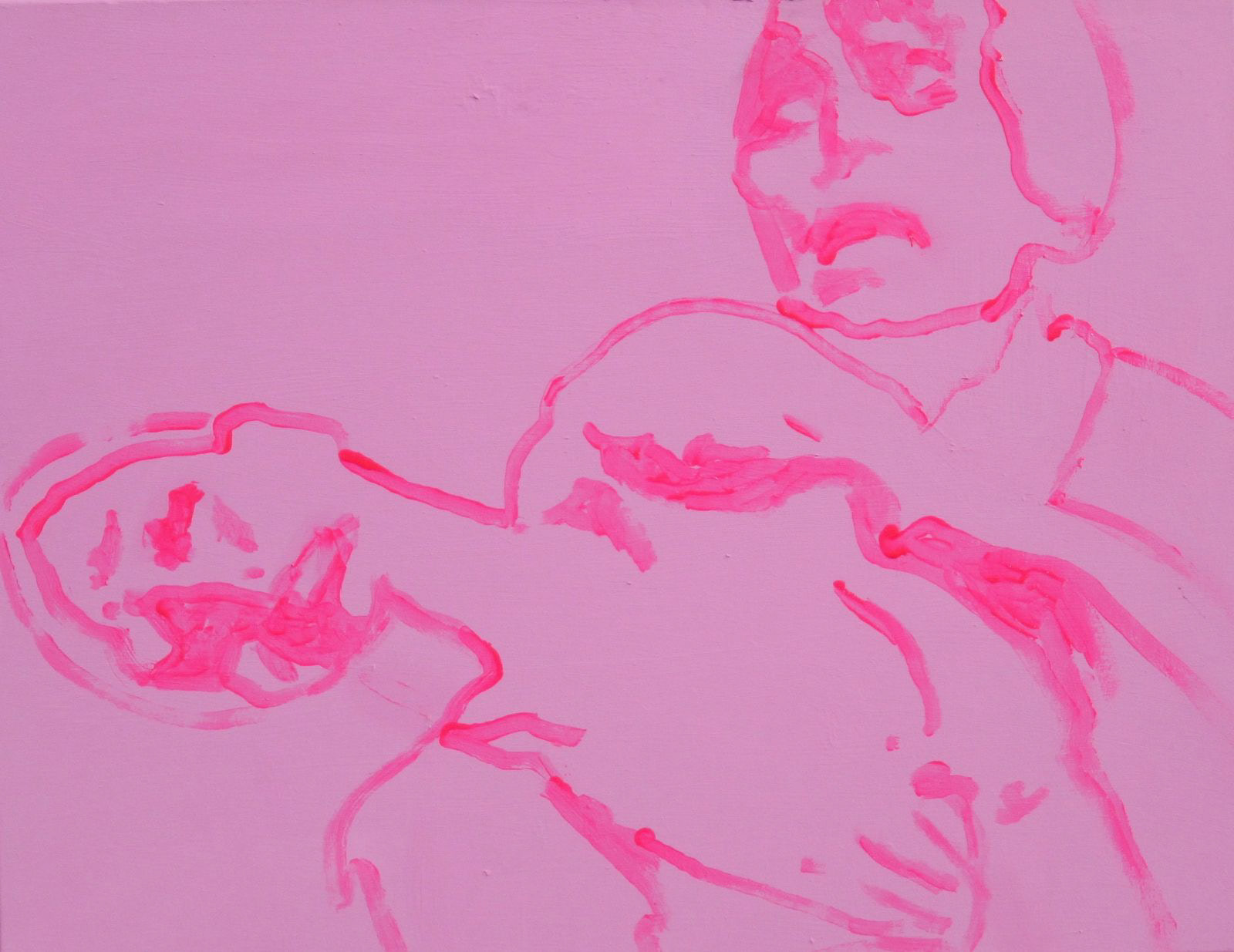 “Gaza” Gillian Mather, acrylic on canvas, 2025 “At times of conflict, artists have a duty to express the horrors of war. Notable examples are the works of Goya and Picasso. My painting 'Gaza' has been created in this tradition. 'Gaza' expresses the utter horror and despair experienced by a man holding the dead body of his loved one. That a whole society should be devastated this way is beyond comprehension. Although 'Gaza' was painted from my imagination, it expresses the suffering of civilians from the violence and devastation of war that is universal and timeless.” www.gillianmather.com