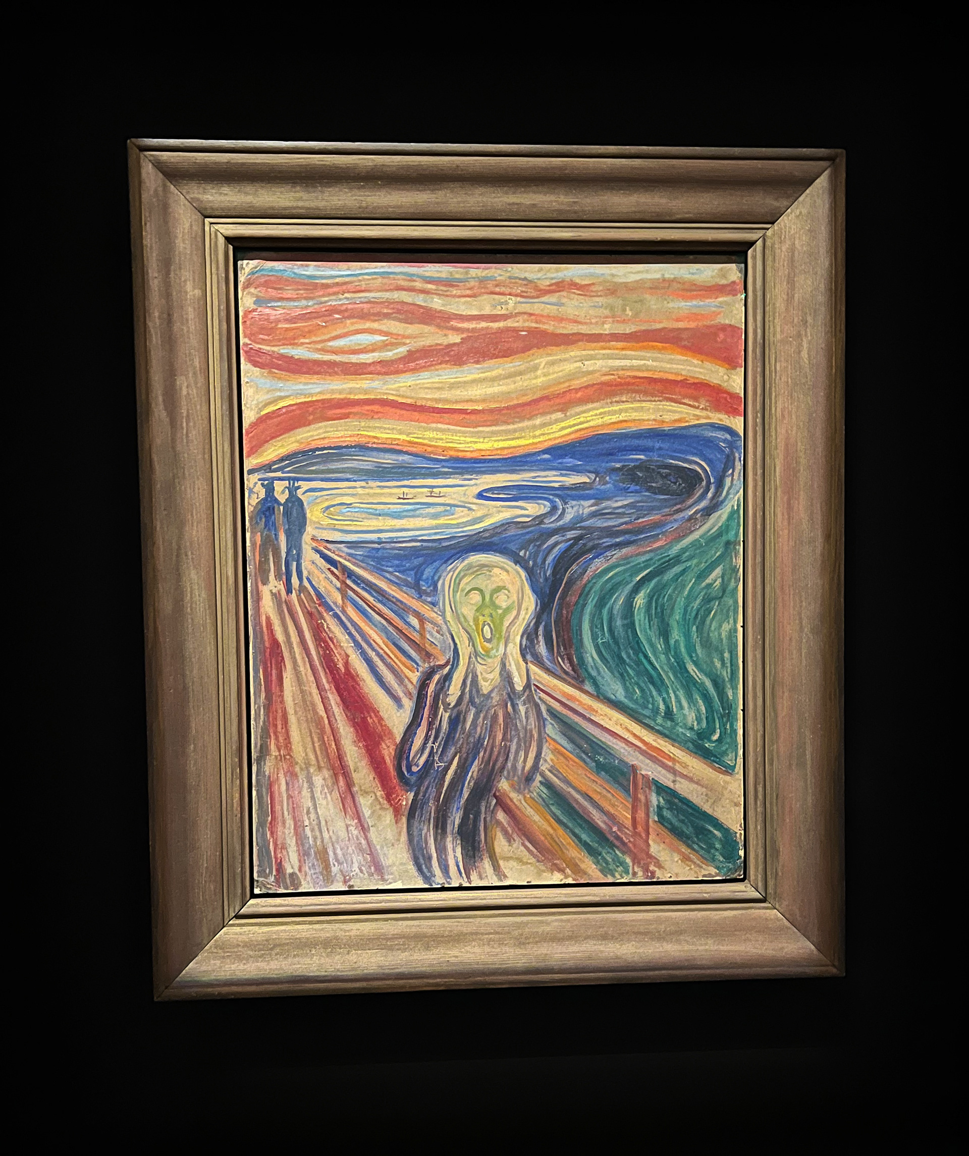 Tempera & oil on cardboard, 1910