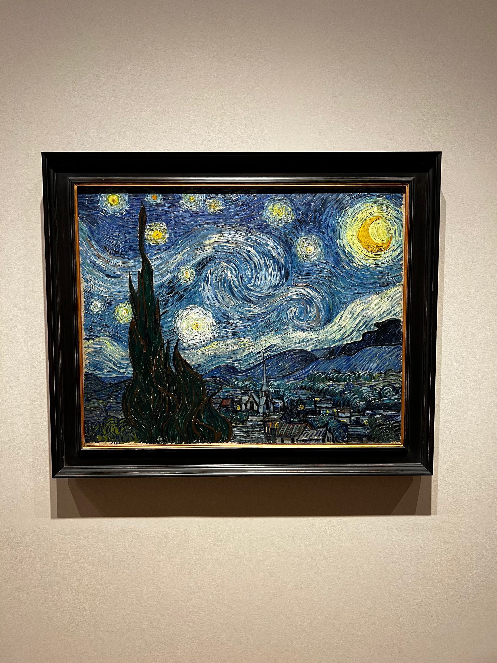 The Starry Night by Vincent van Gogh, 1889