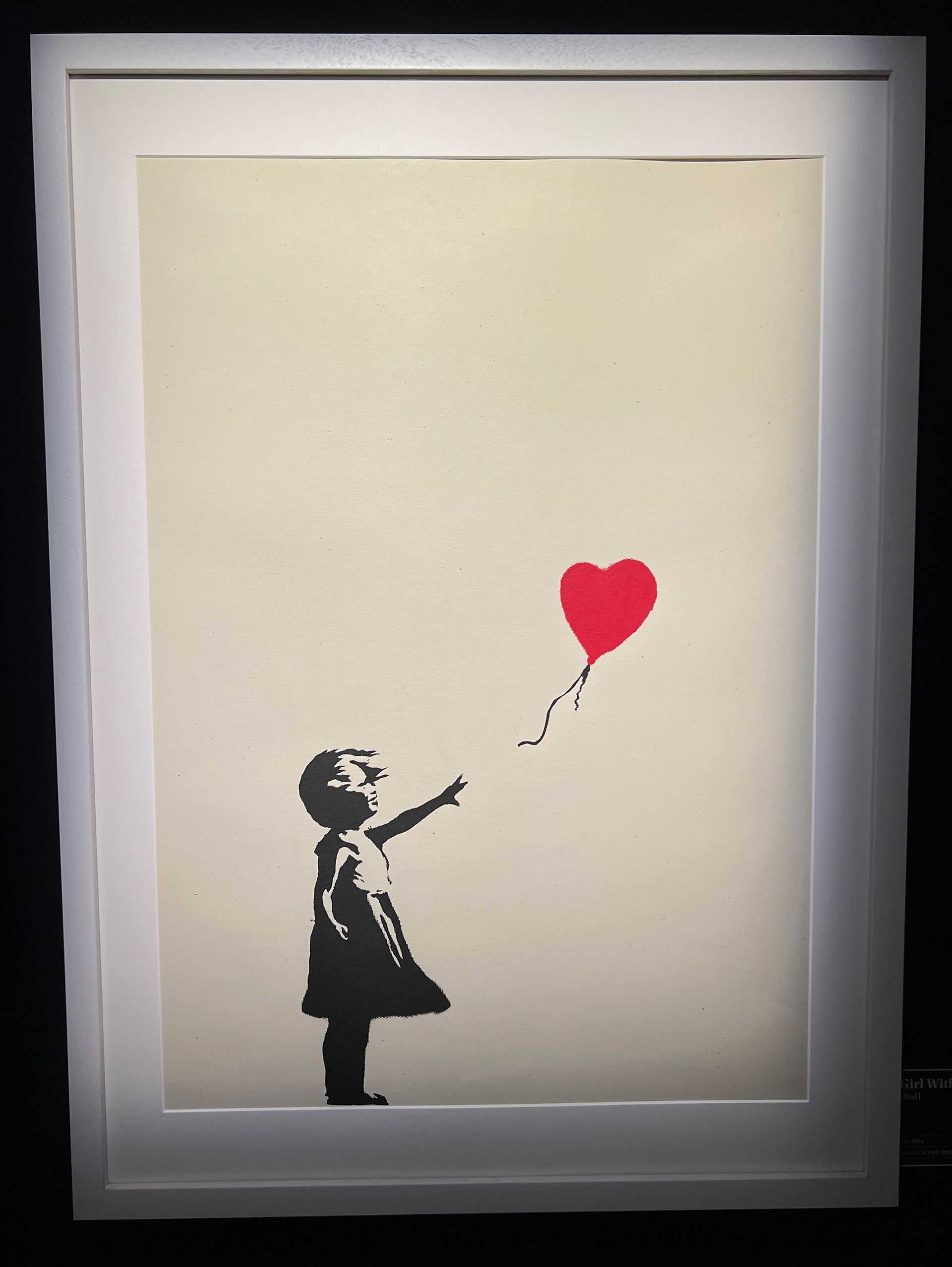 Girl With Balloon, 2004