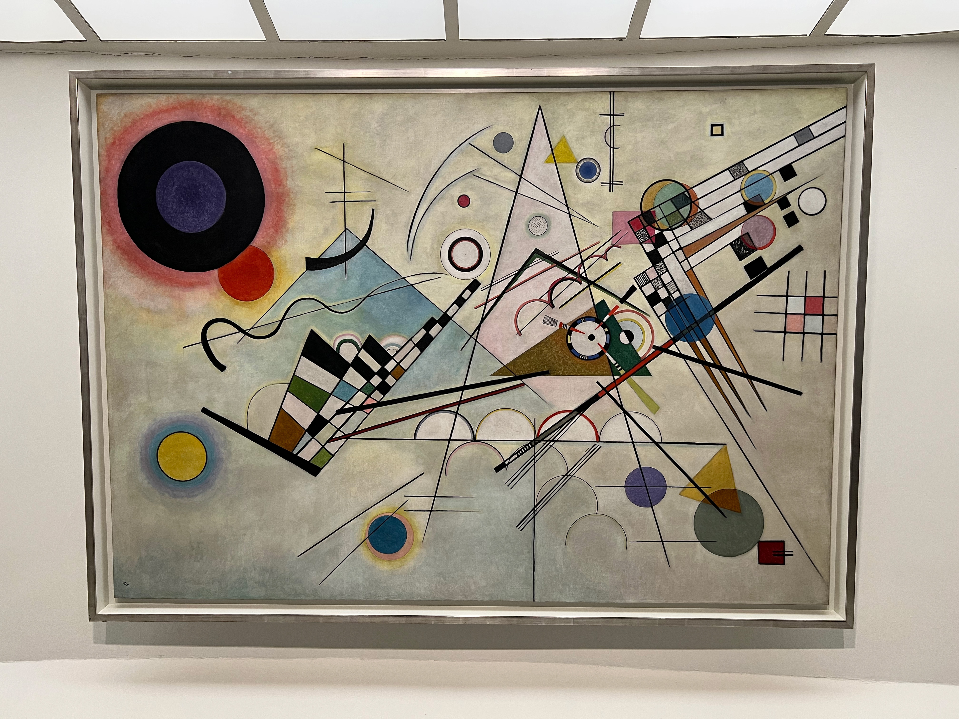 Composition 8 by Wassily Kandinsky, 1923