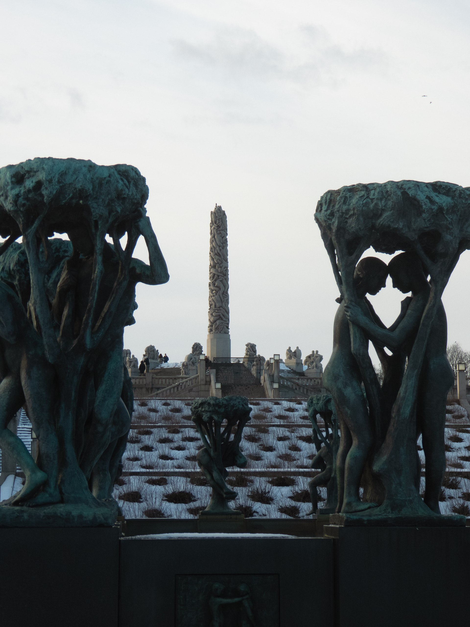 The Vigelands Fountain (Vigelandsfontenen)