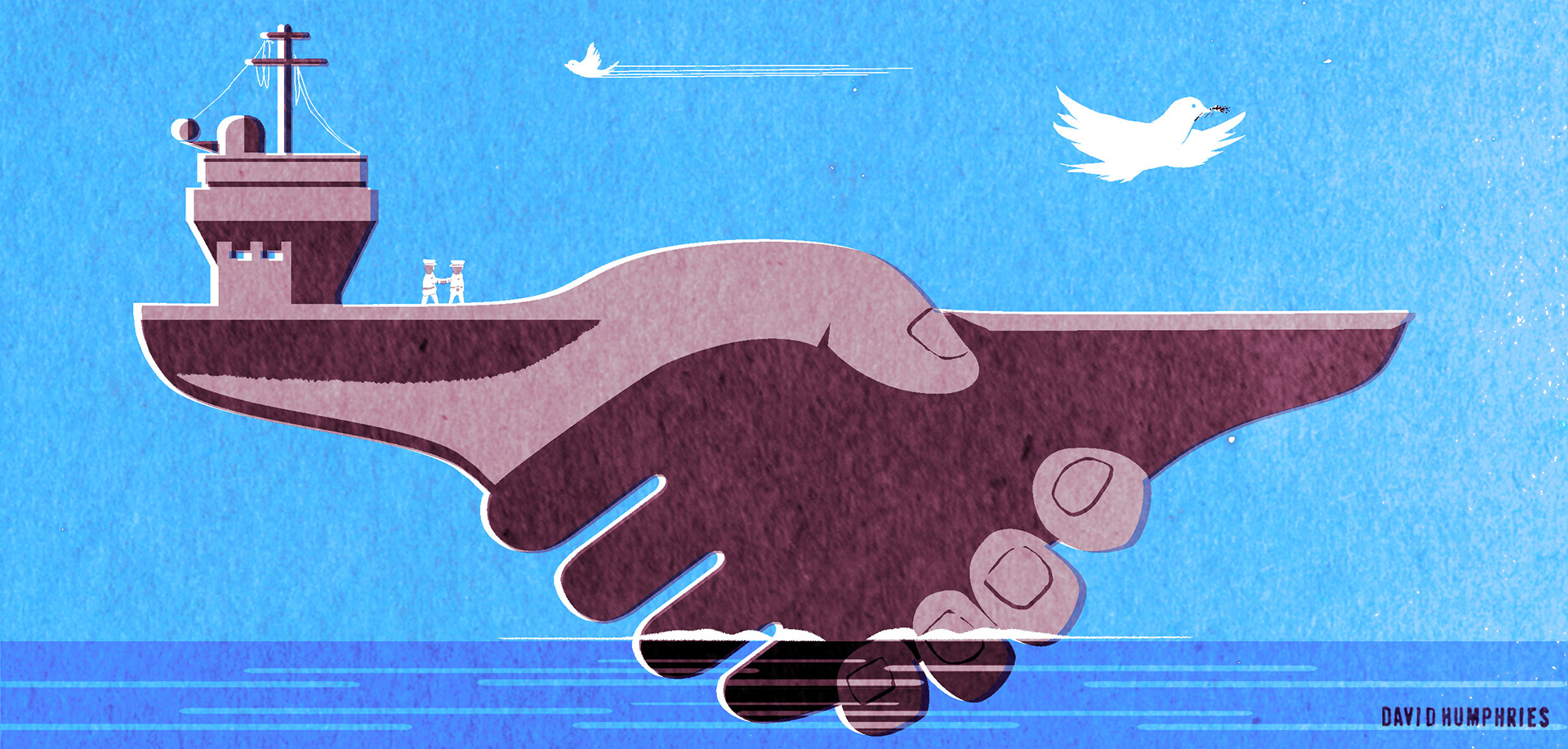 Searching for peace despite the military build up in the South China Sea