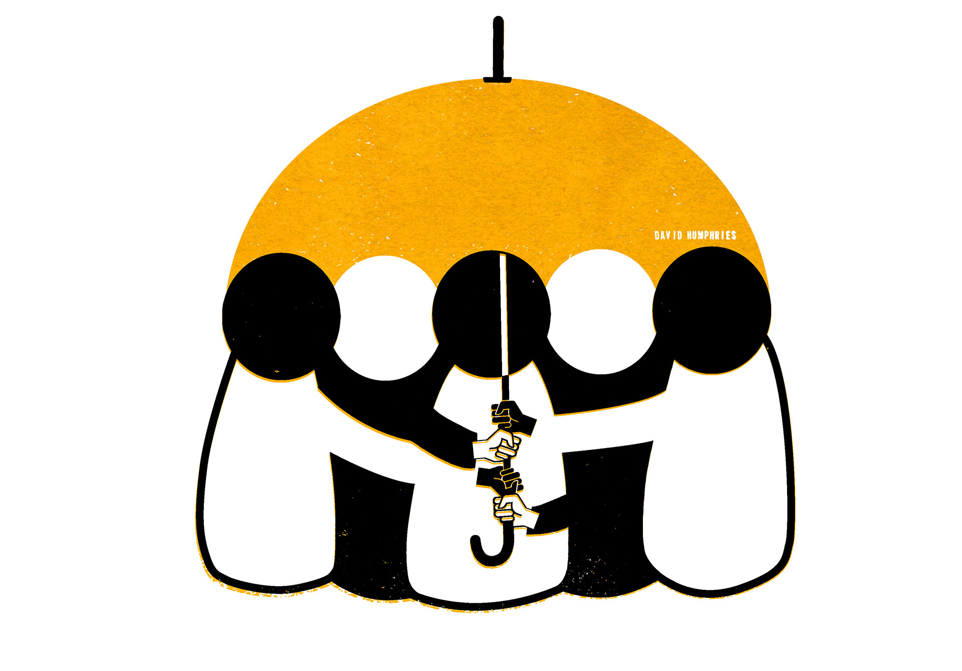 Racial harmony during Hong Kong protests