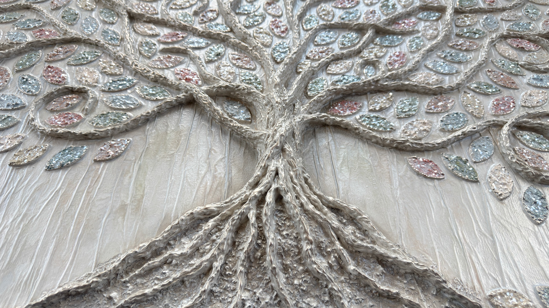 Close up of trunk and roots