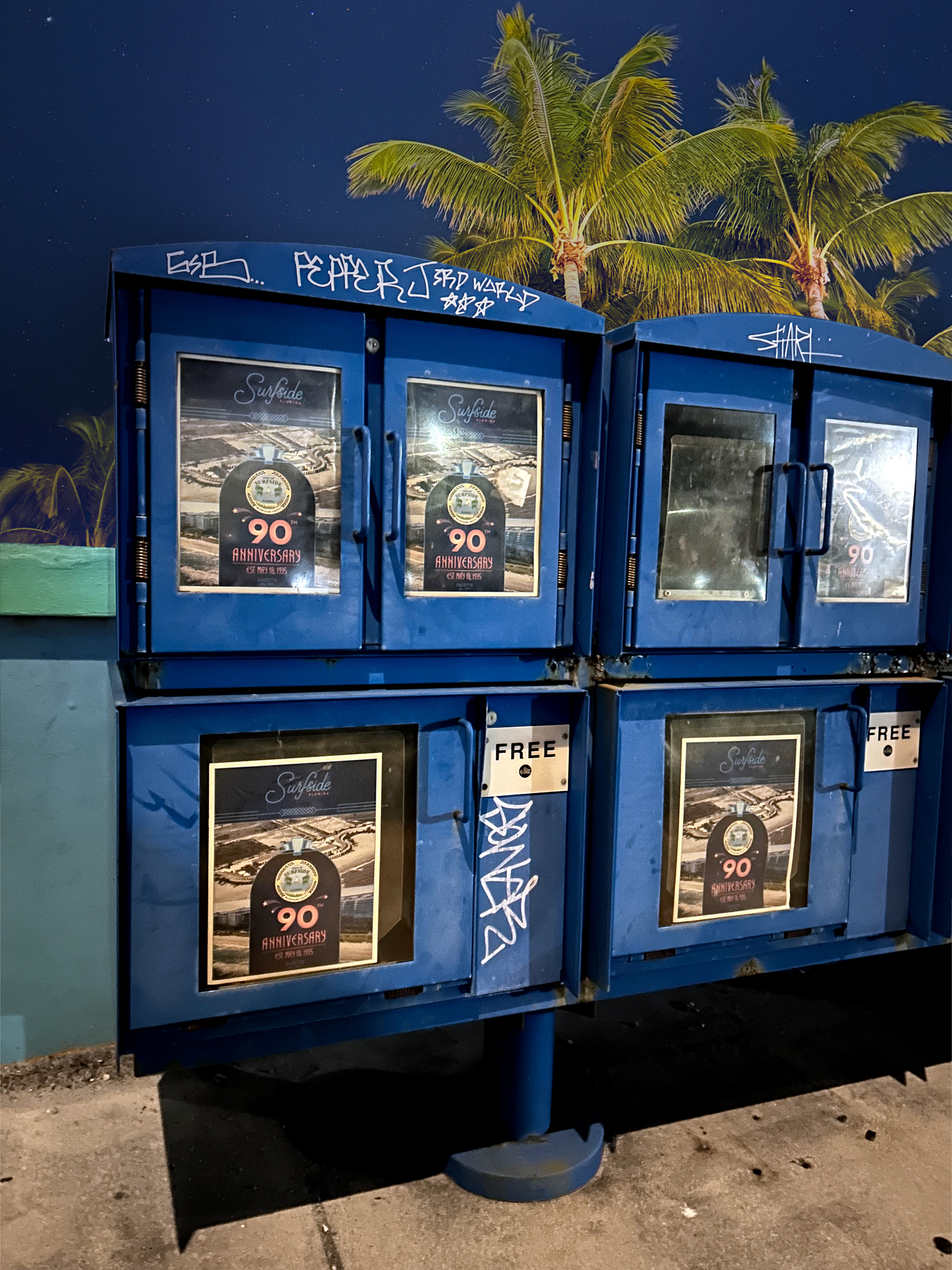 Town's Gazette with 90th Anniversary Celebration cover