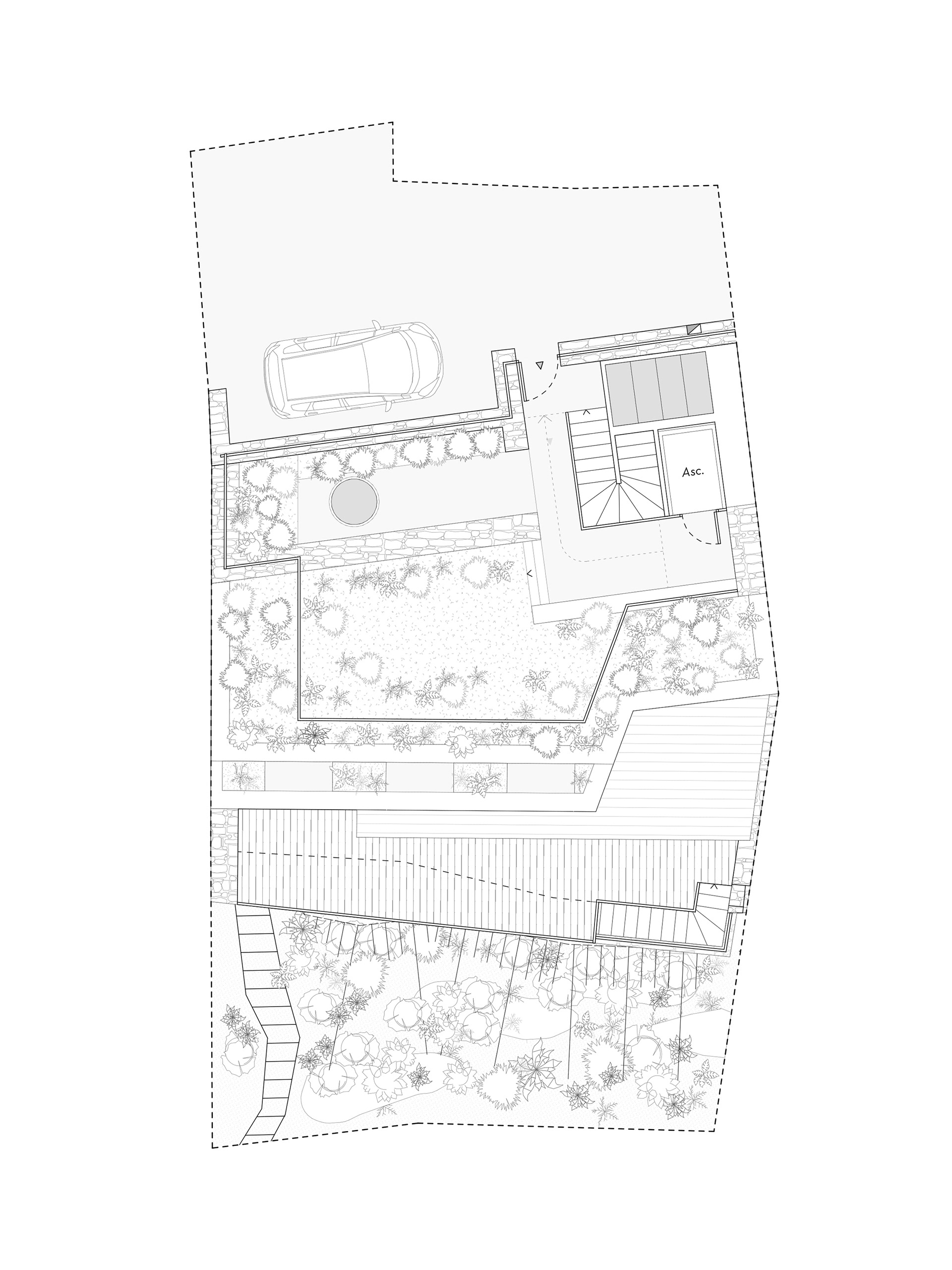 Plan Toiture - Projet - La Corderie