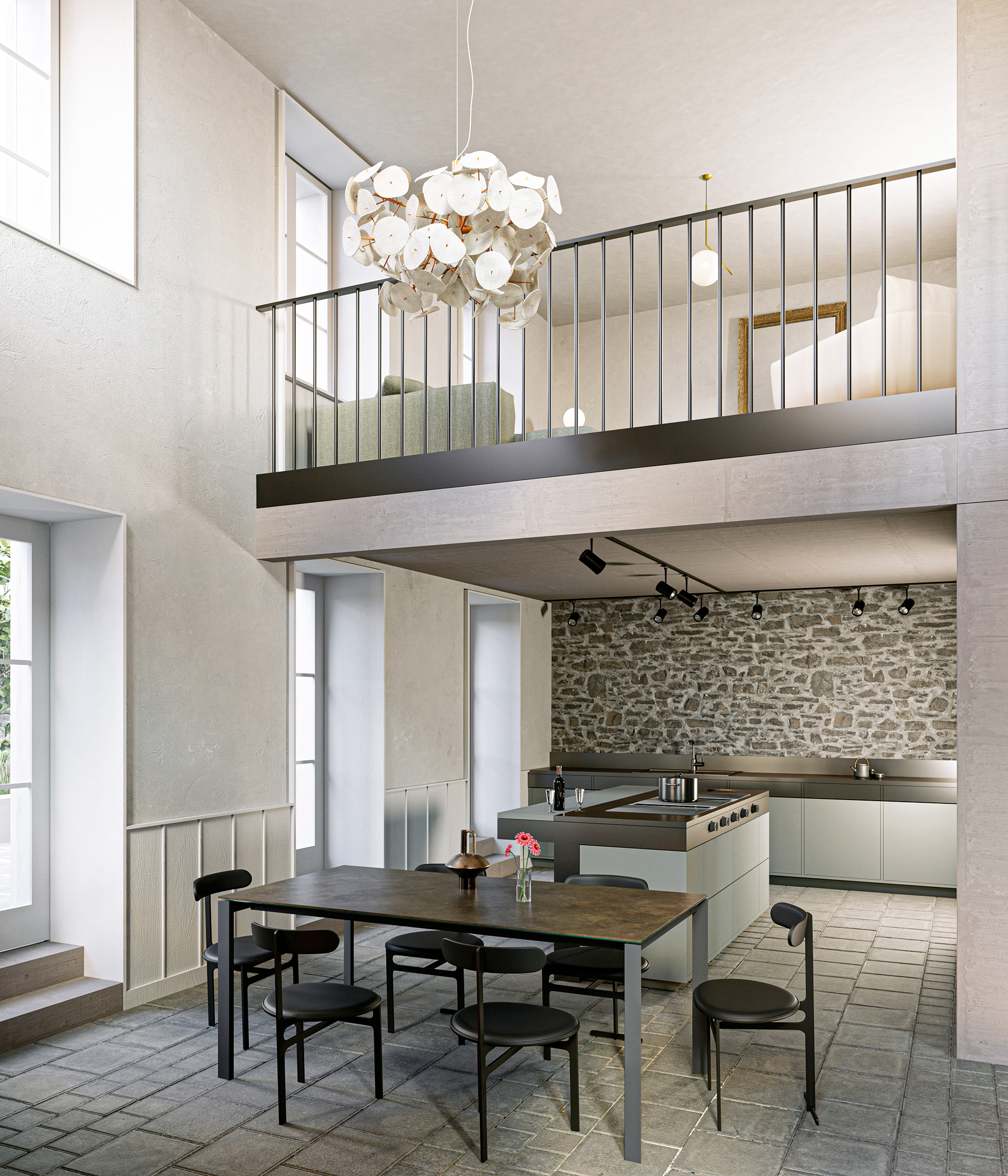 Cuisine - Salle à manger - Etage RdC