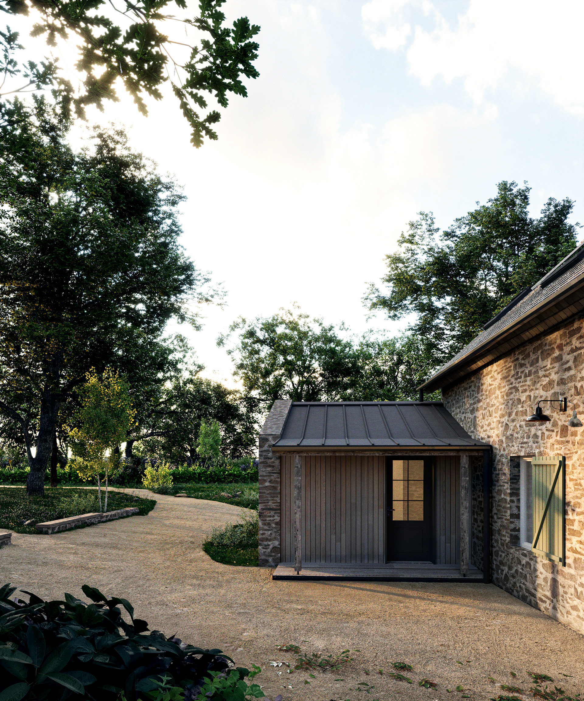 Entrée - Aux hêtres - @antre_architecture