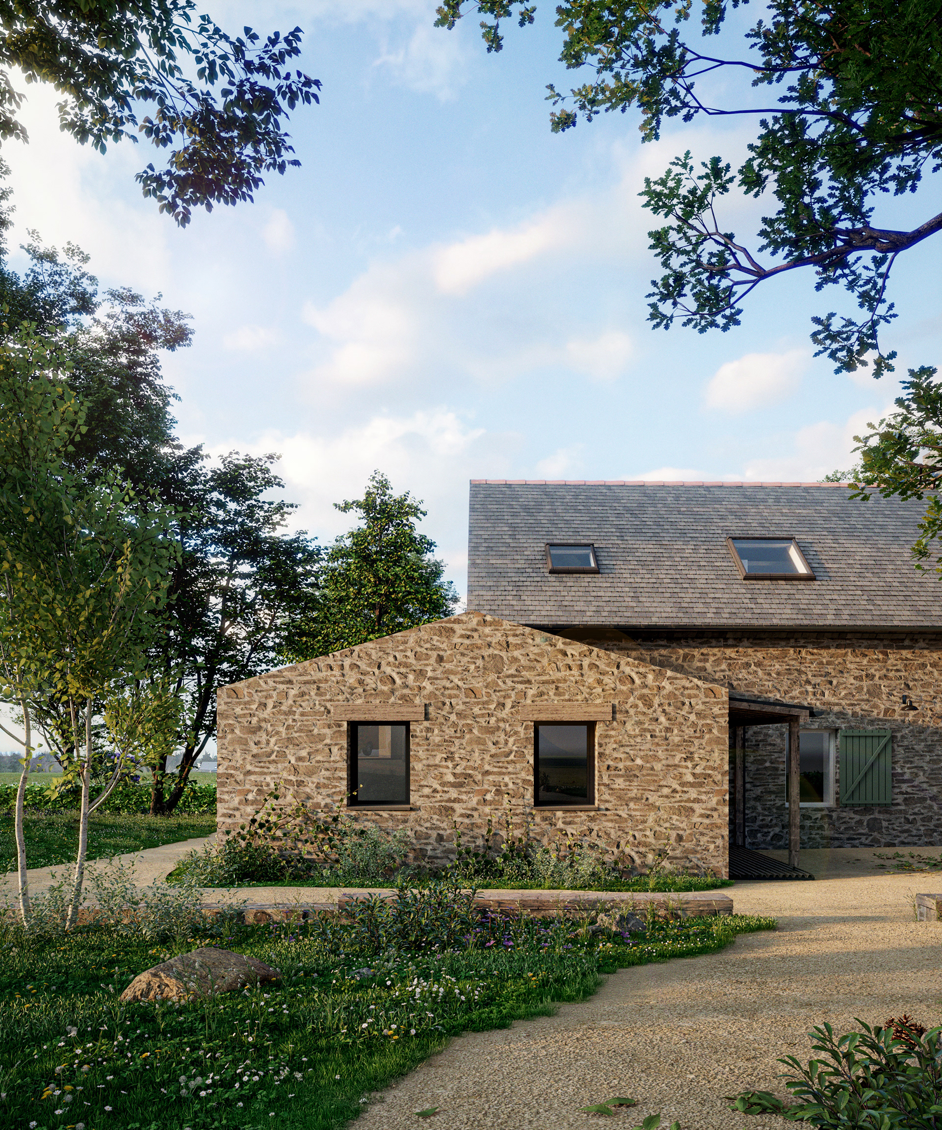 Pignon - Aux hêtres - @antre_architecture