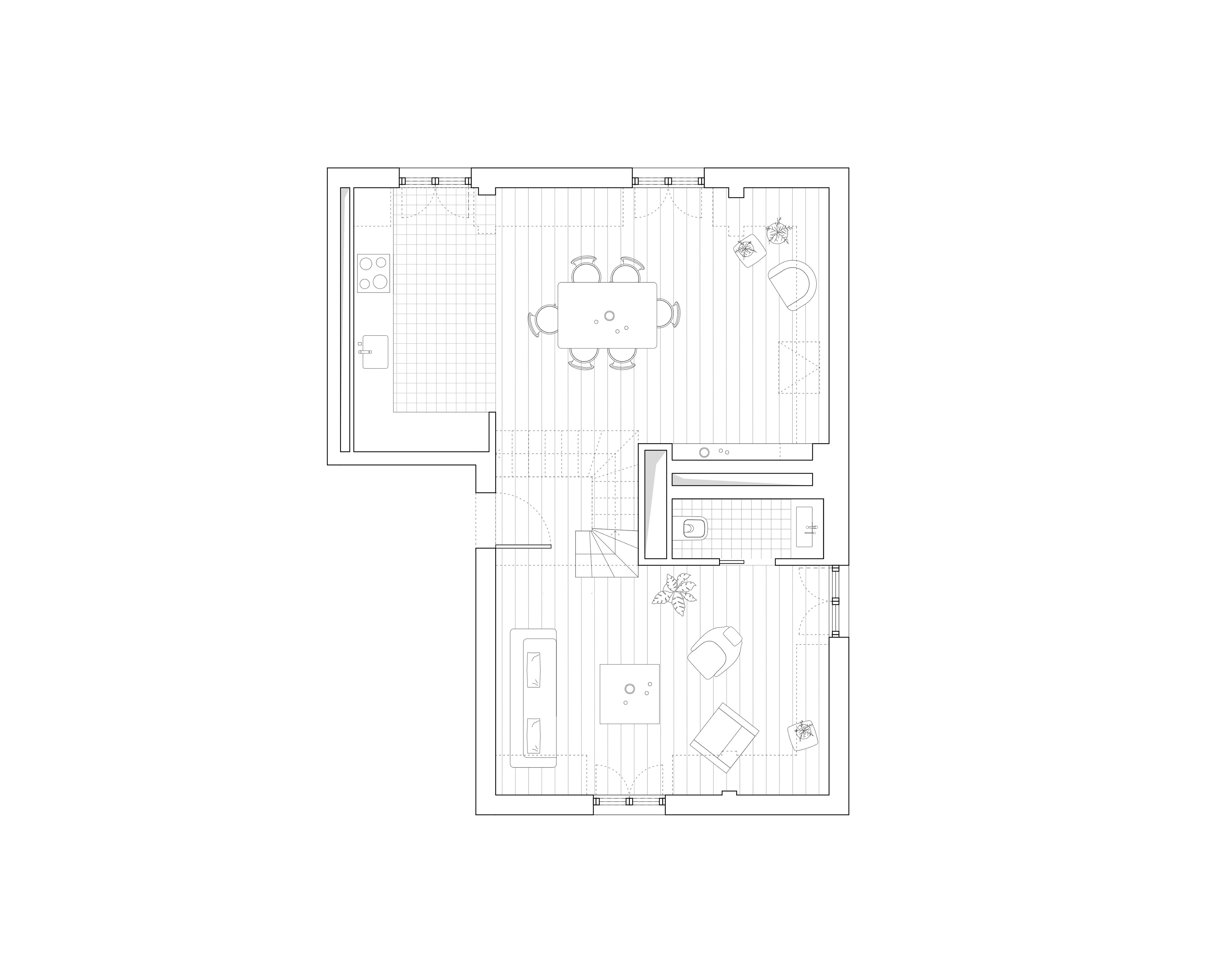 plan rdc - intra muros - architecture