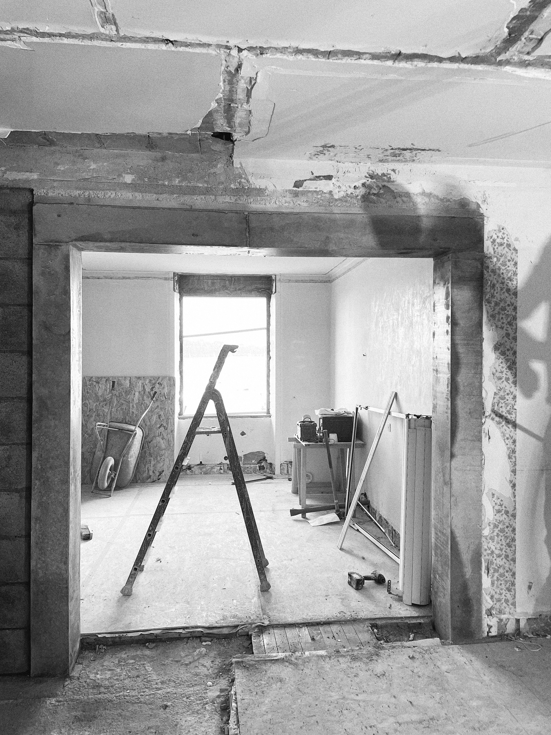 Chantier - Ossature béton