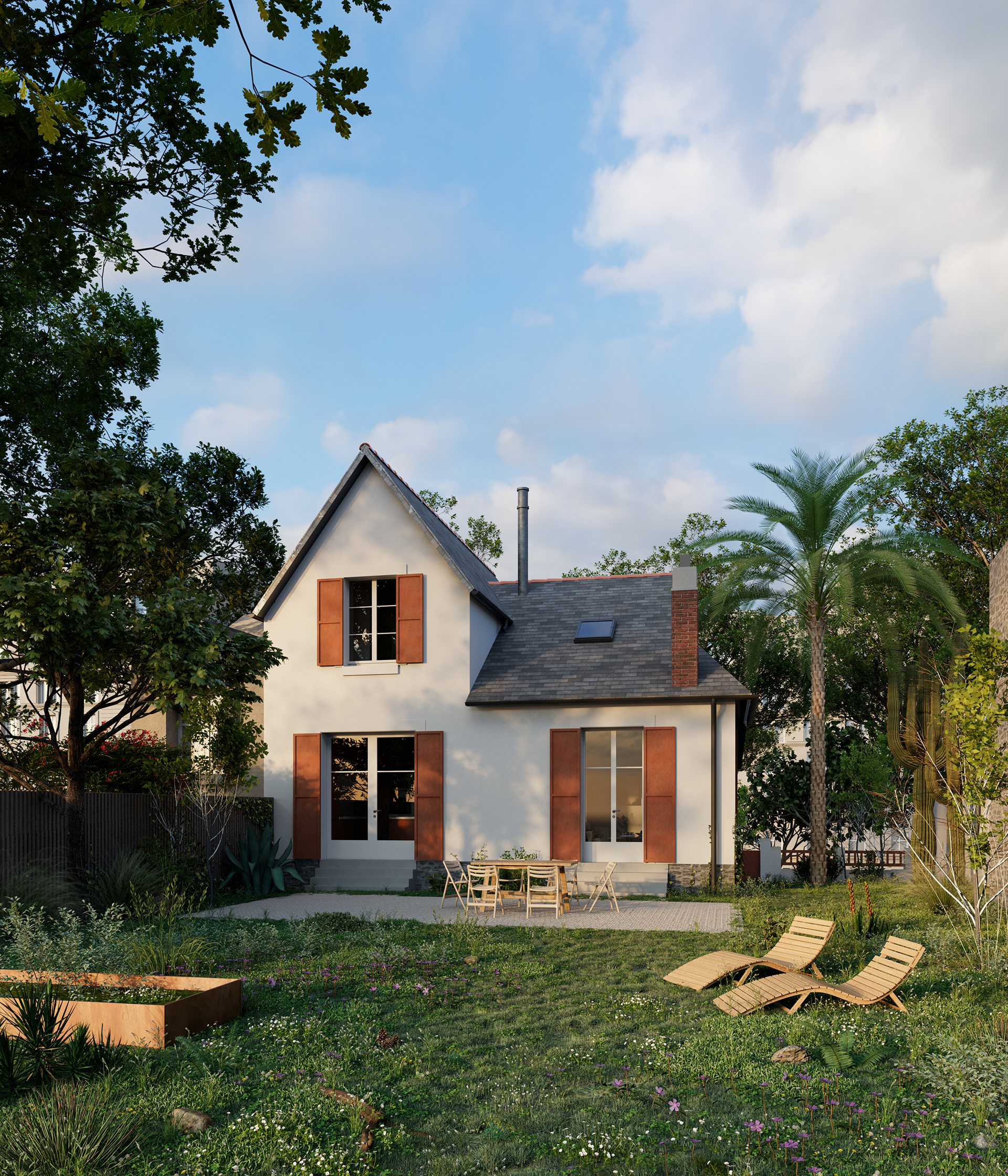 Côté jardin
