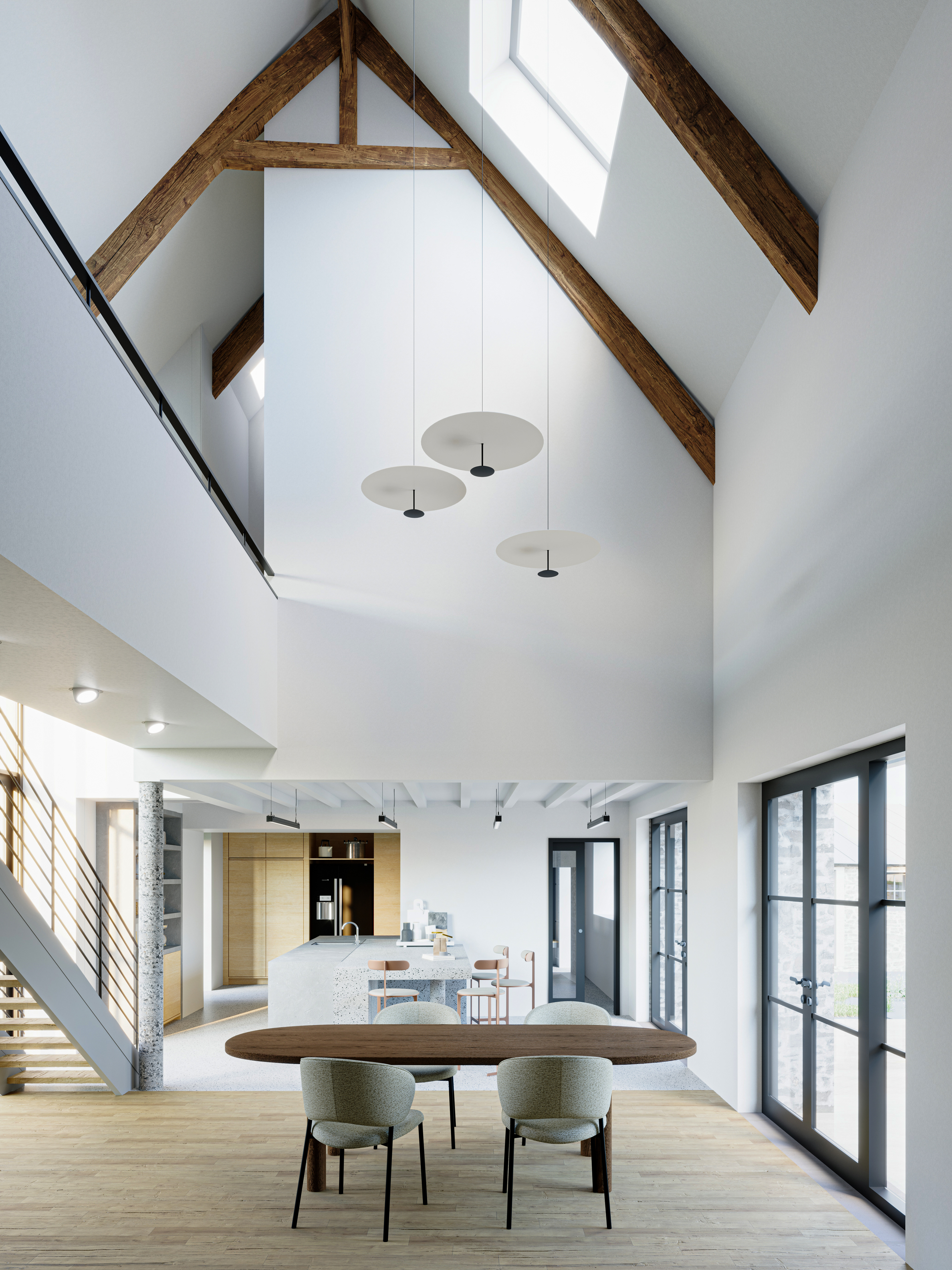 Séjour / Cuisine - Villeneuve