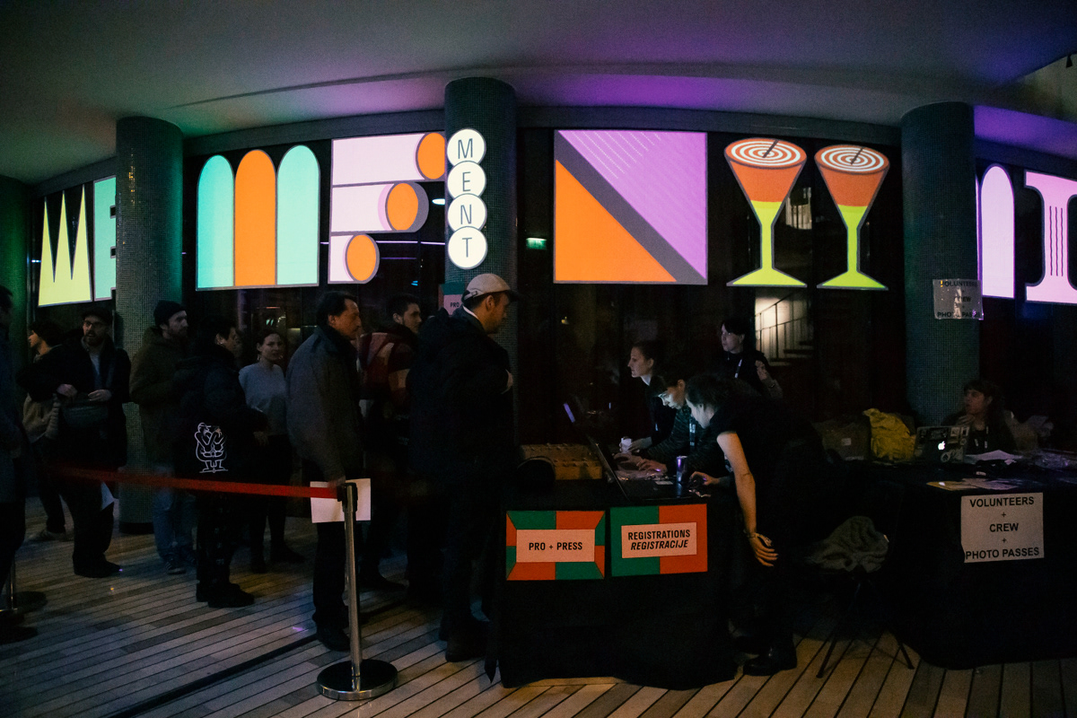 Ment Festival 2020 - Opening day interactive projection mapping scenography