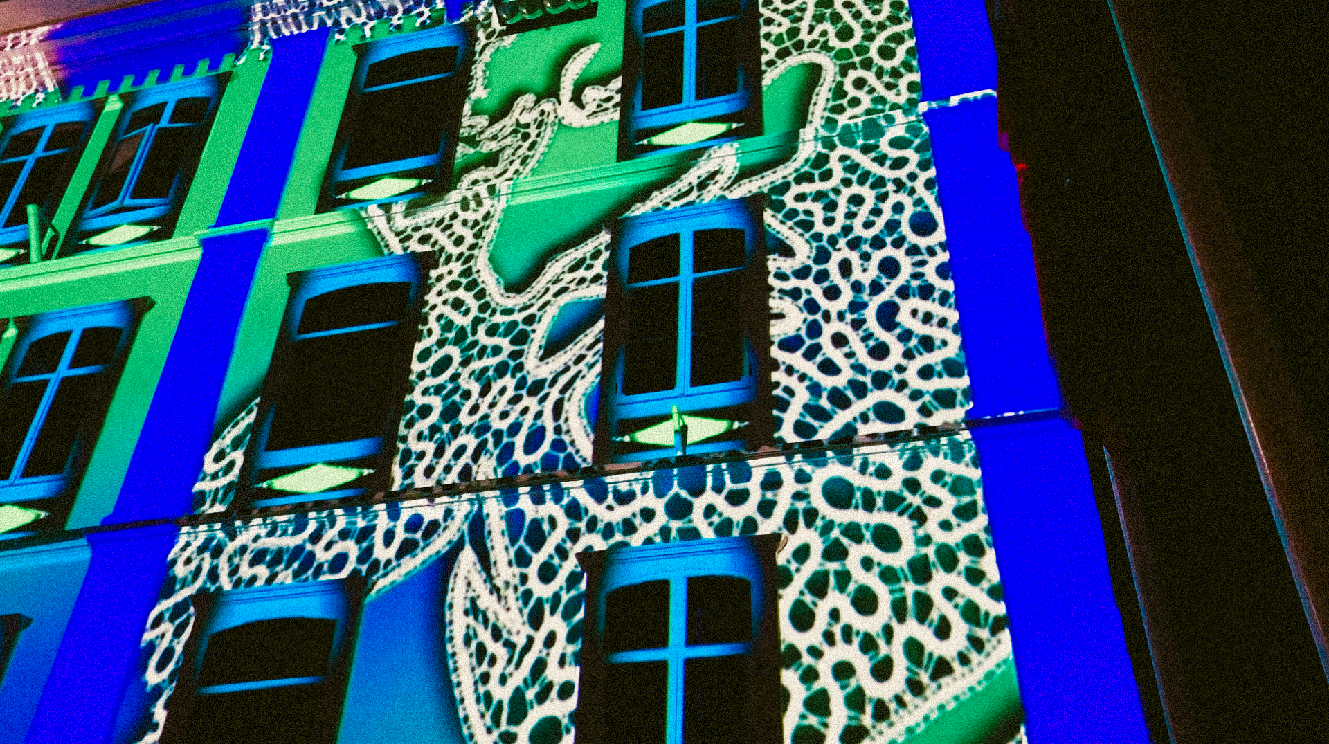 40th Idrija Lace Festival 2022 - a/v showcase & projection mapping at the opening ceremony