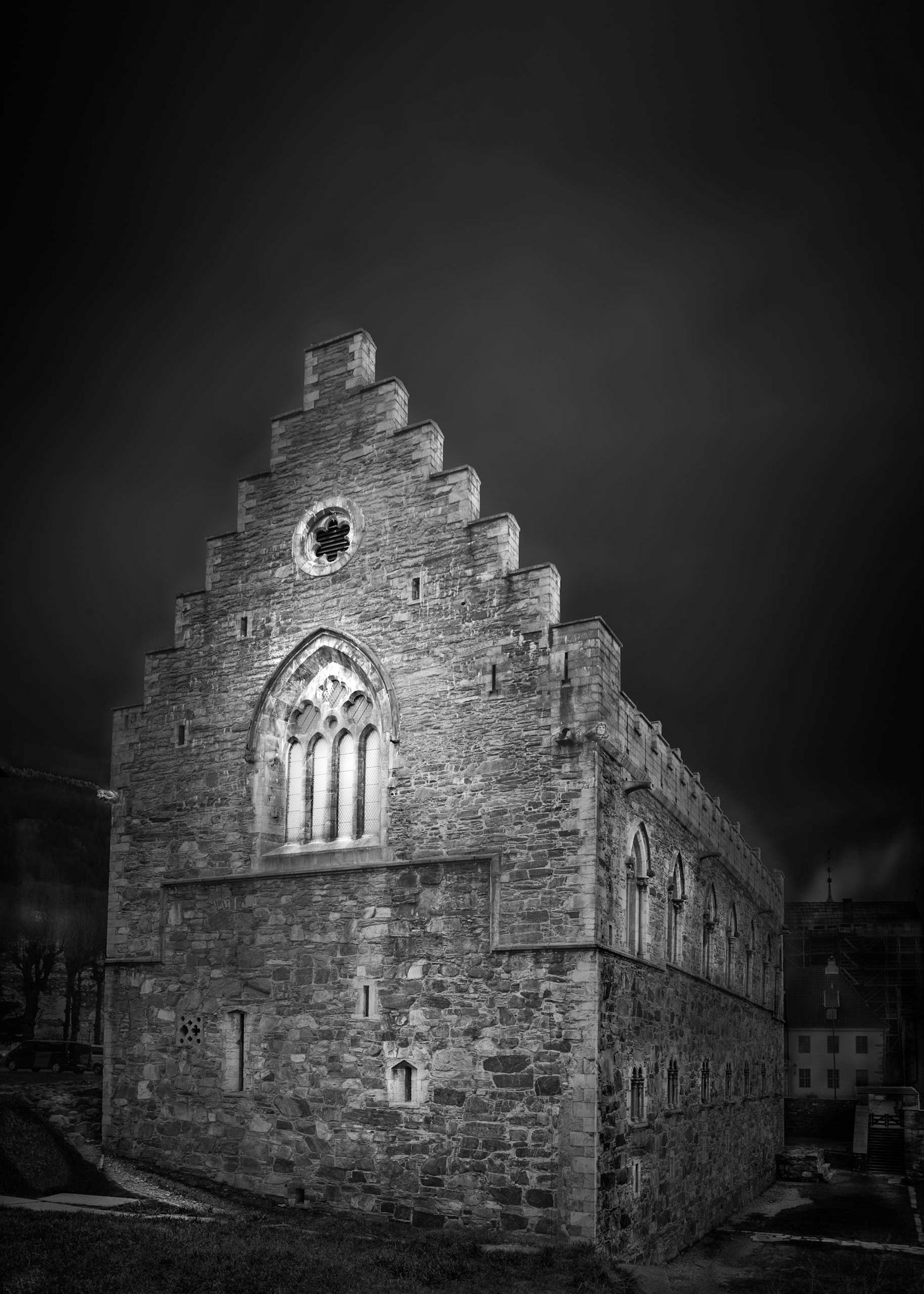 Haakonshall, Bergen