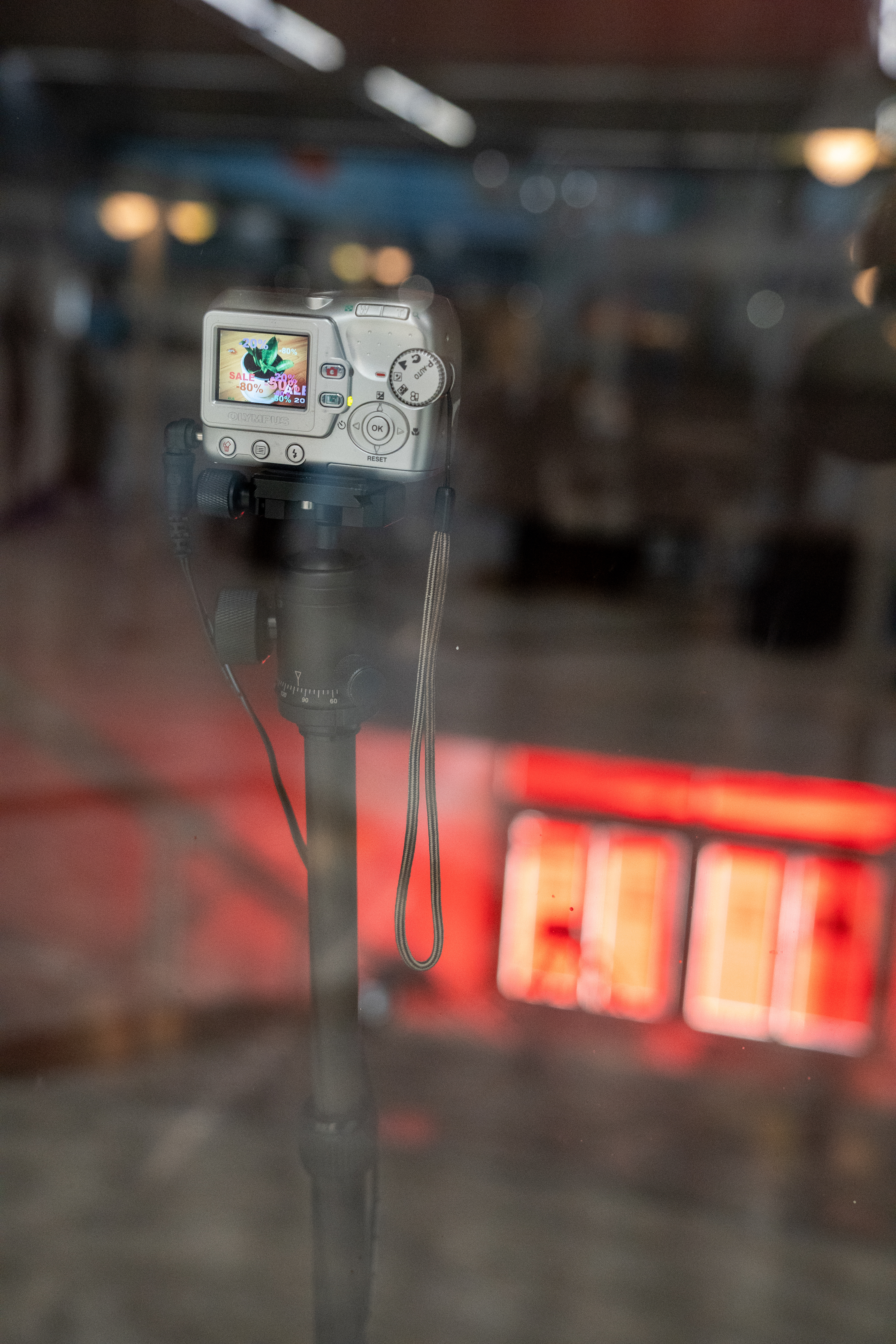 A video as part of Jonas Sirens' audio installation "Capital Logic". (Picture: Siavash Minaravesh)