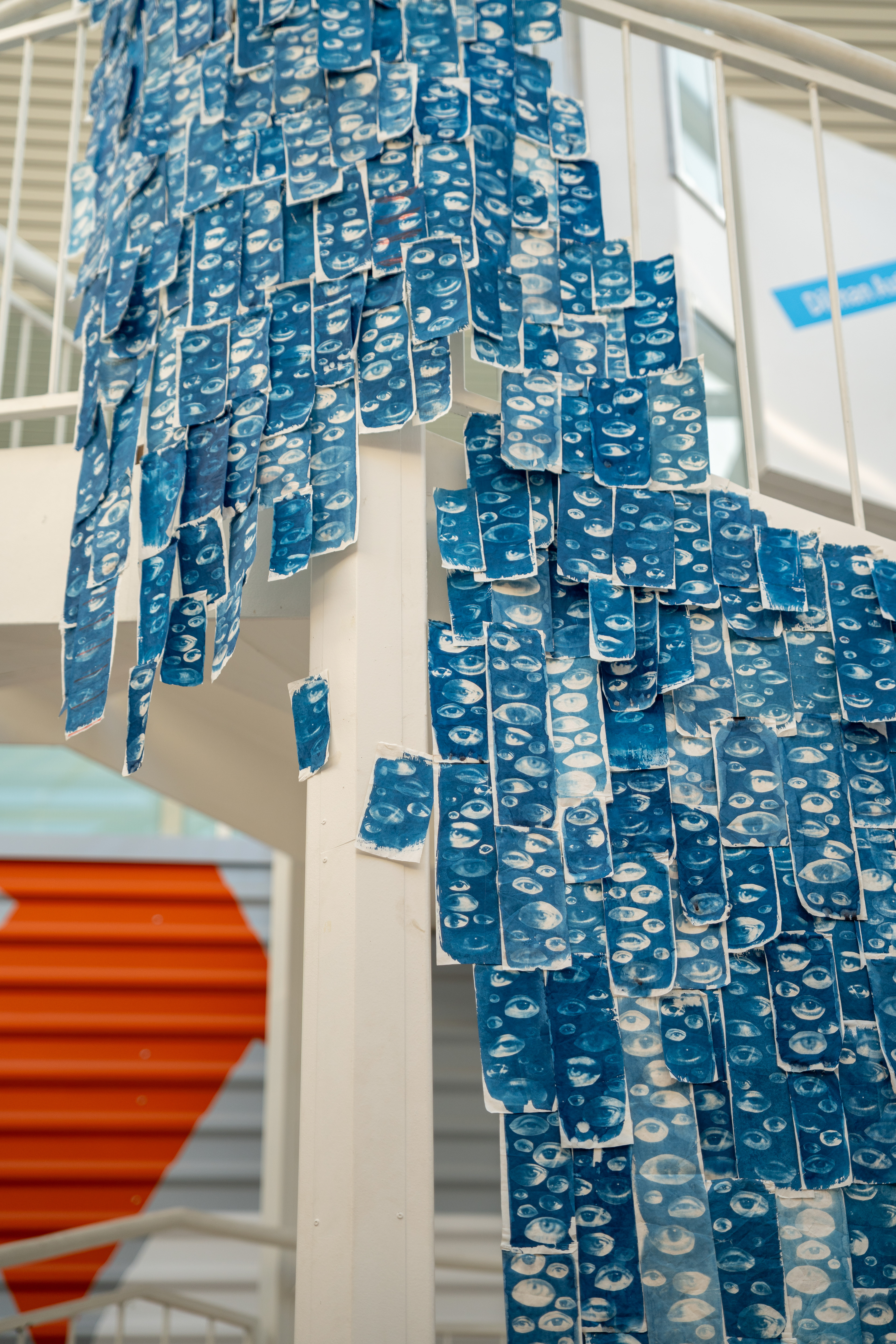 Taru Samola's installation "(katse)". (Picture: Siavash Minaravesh)