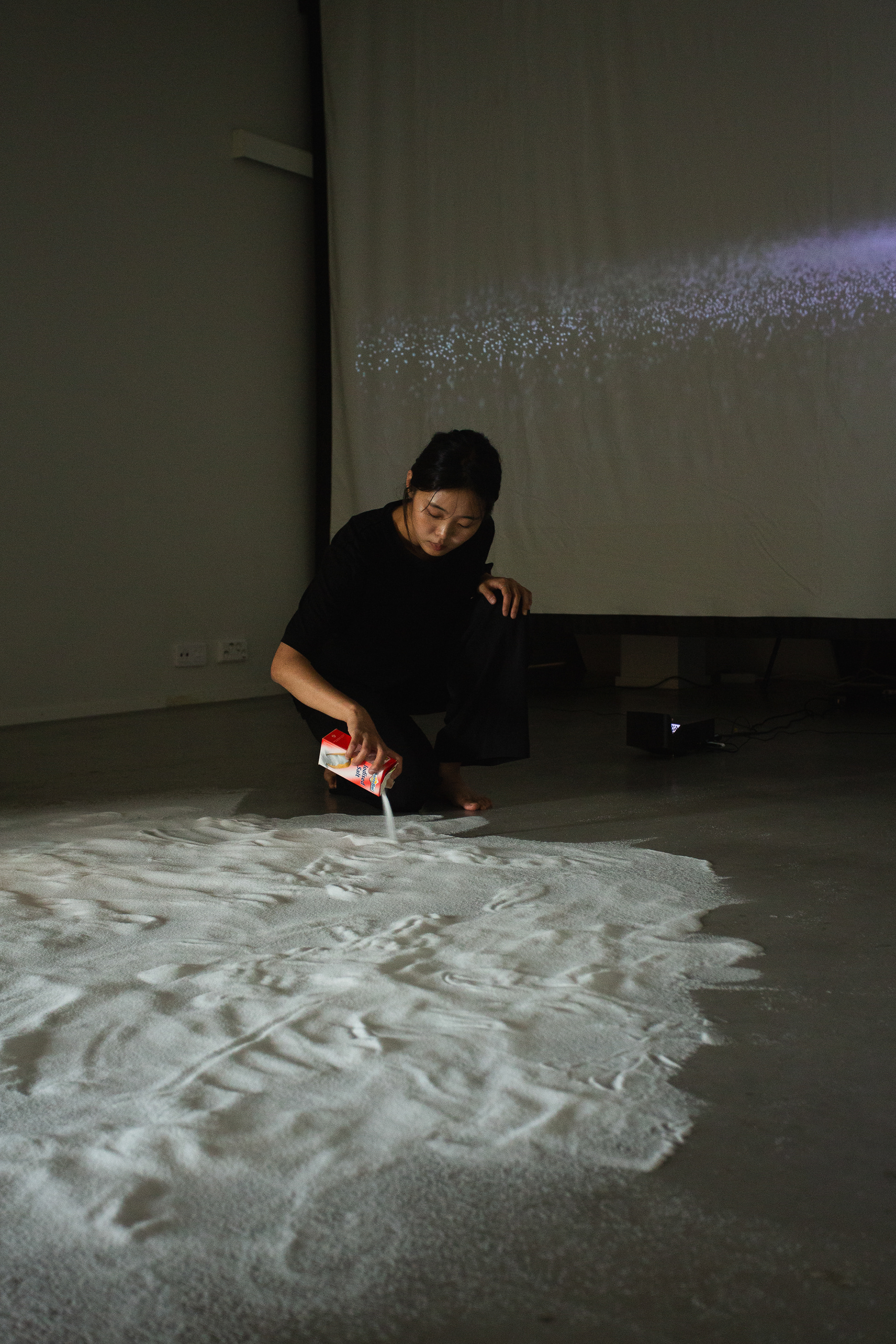 Jimin Hong's installation. Picture by: Lù Chen