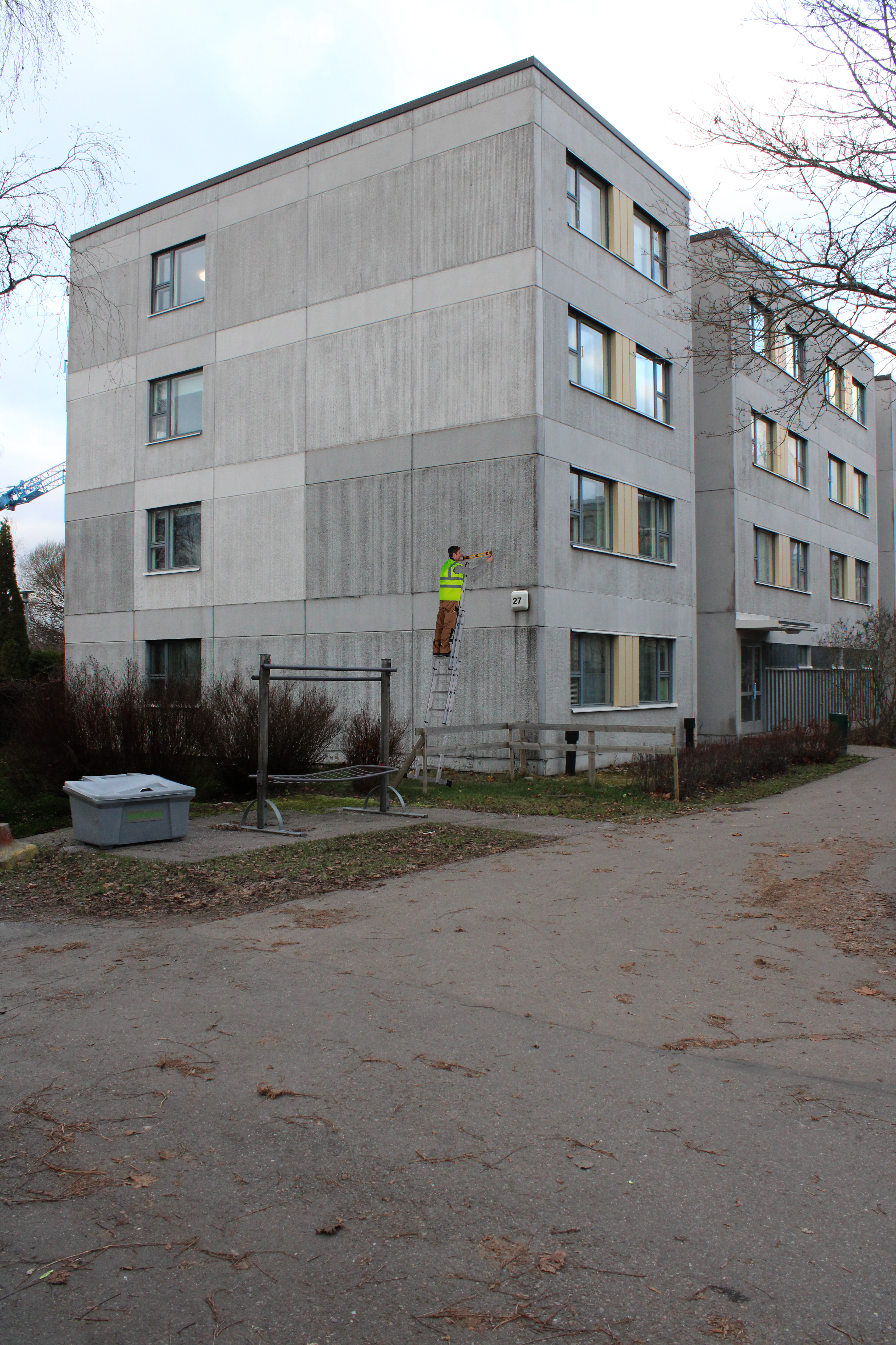 renewal of the facade element by element