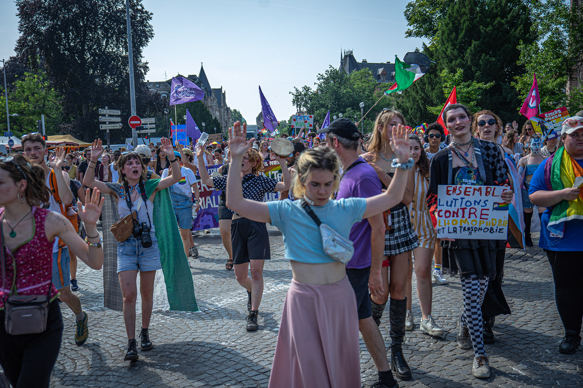 Marche des Fiertés à Strasbourg