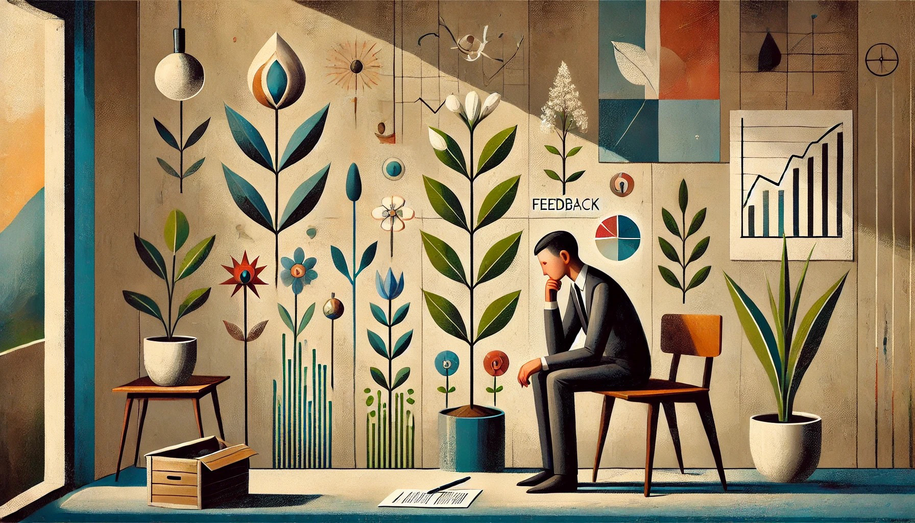 paint the same idea, but the artist lives in 1950