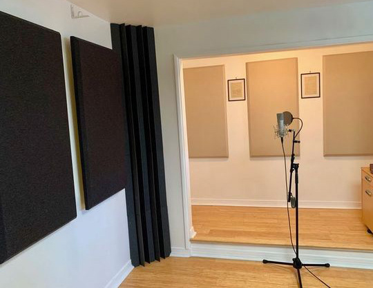 View of Sound Booth