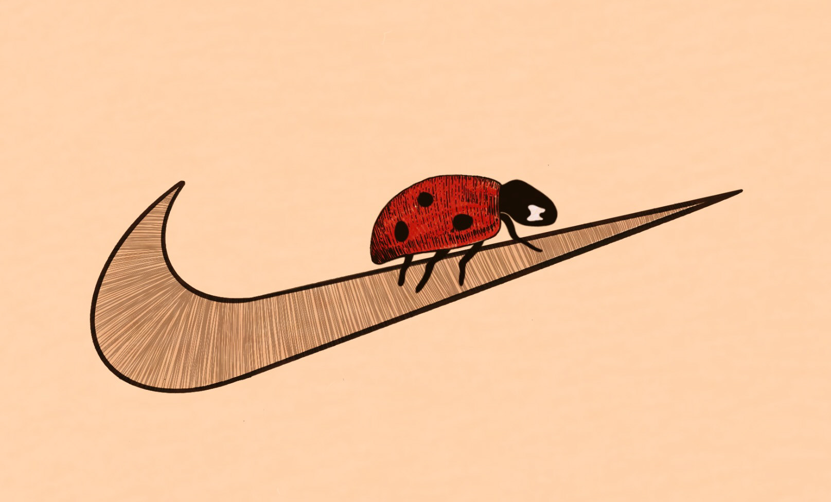 Ladybug Swoosh