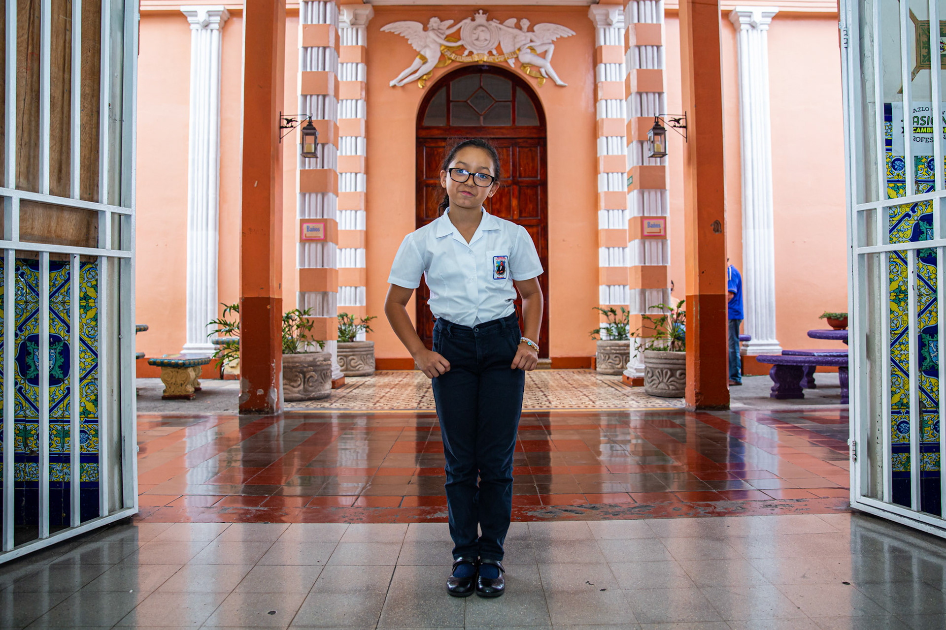 Angie Moreno is your typical Costa Rican 9-year-old.