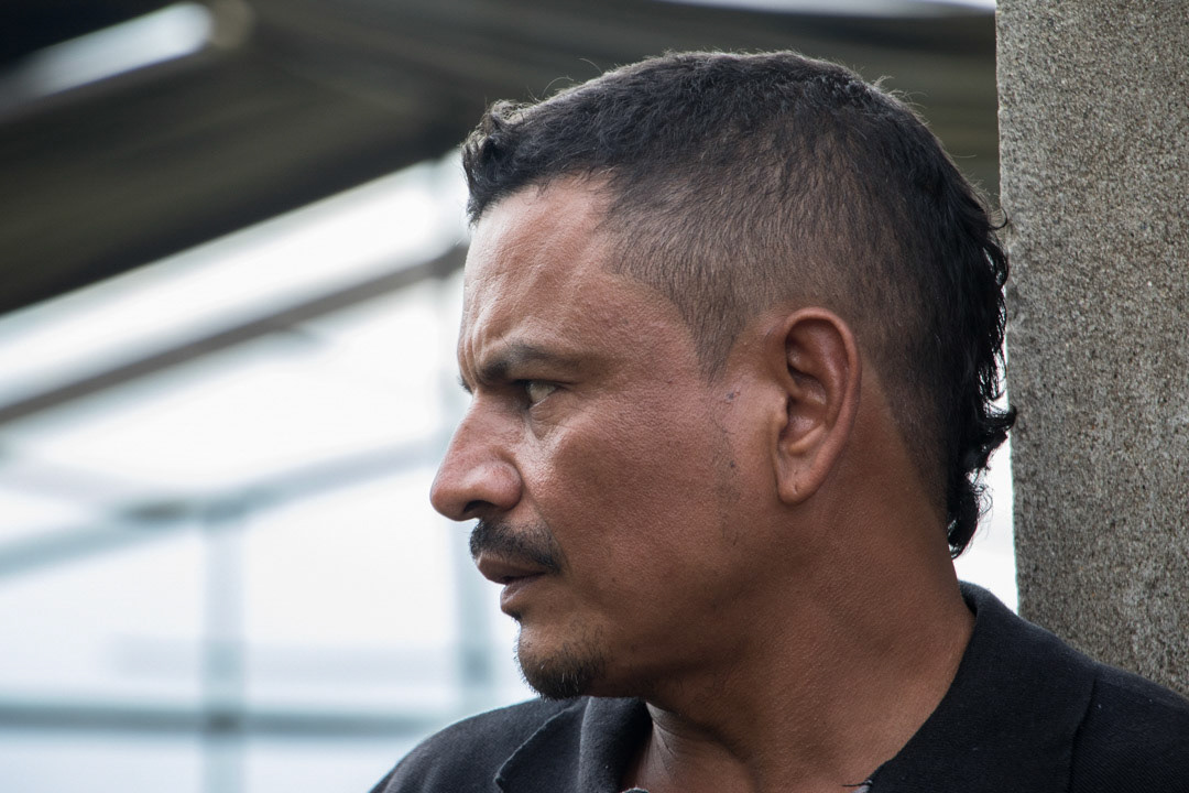 Rubiel Idarraga is a former Farc fighter who's been struggling to adapt to city life.