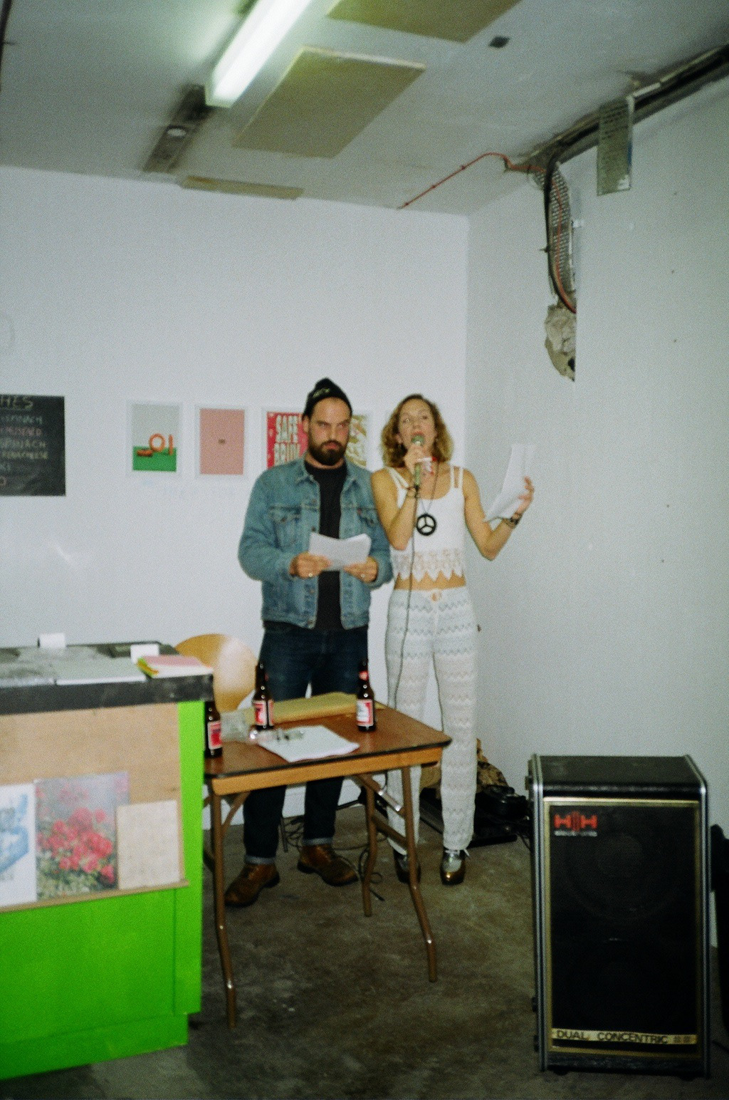 Charlie Woolley and Leslie Kulesh Art Pub Quiz at Sunday Art Fair