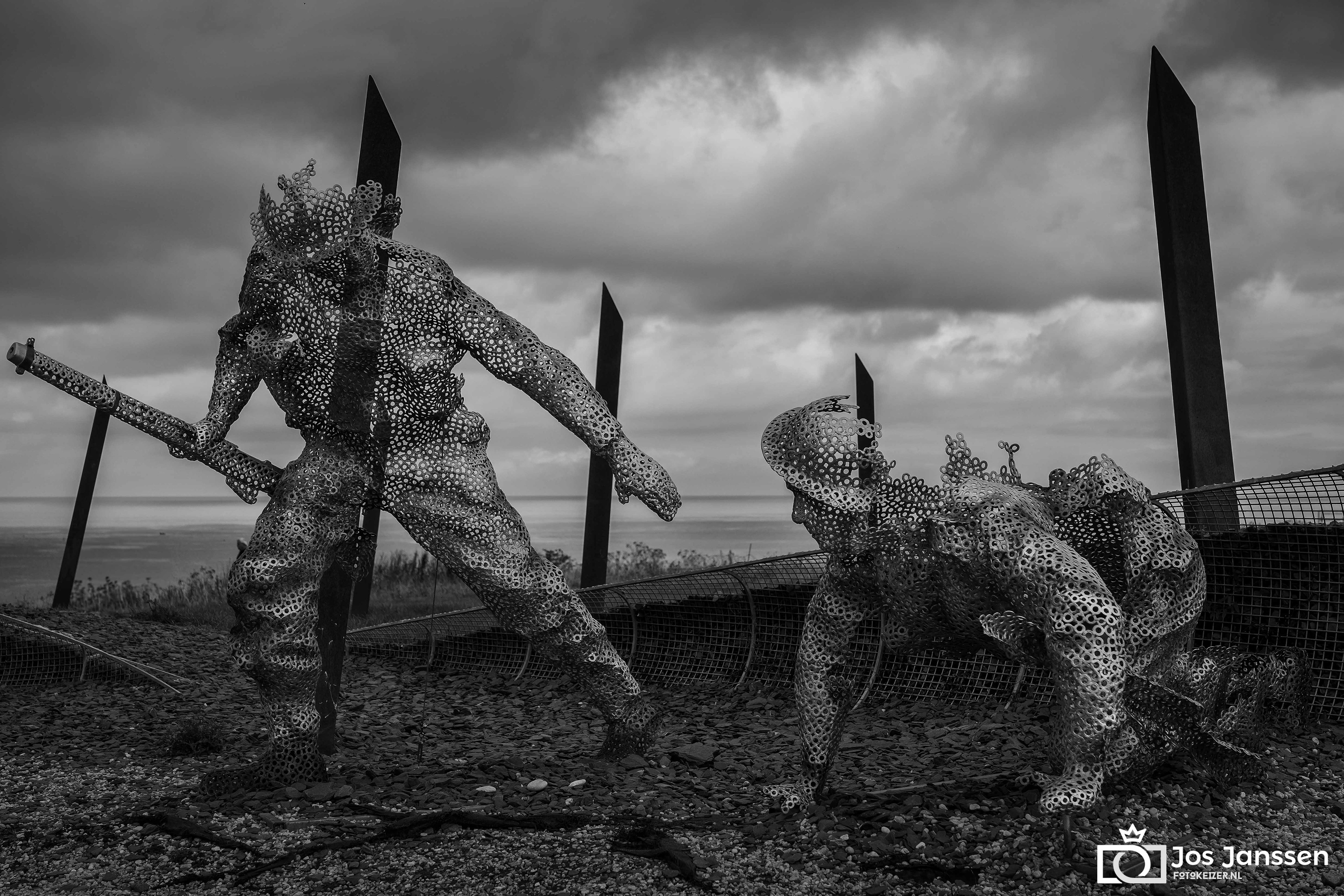 Beelden bij Arromanches-les-Bains (Sony A7 III)