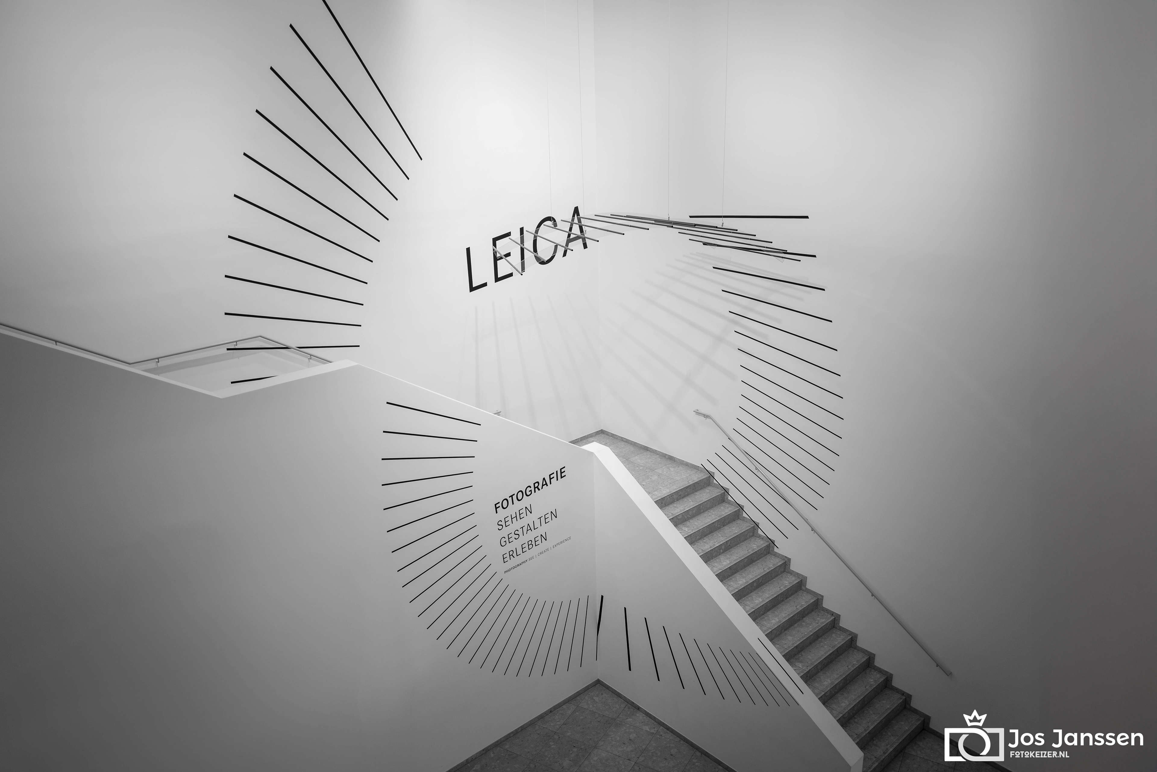 Trap naar Leica museum