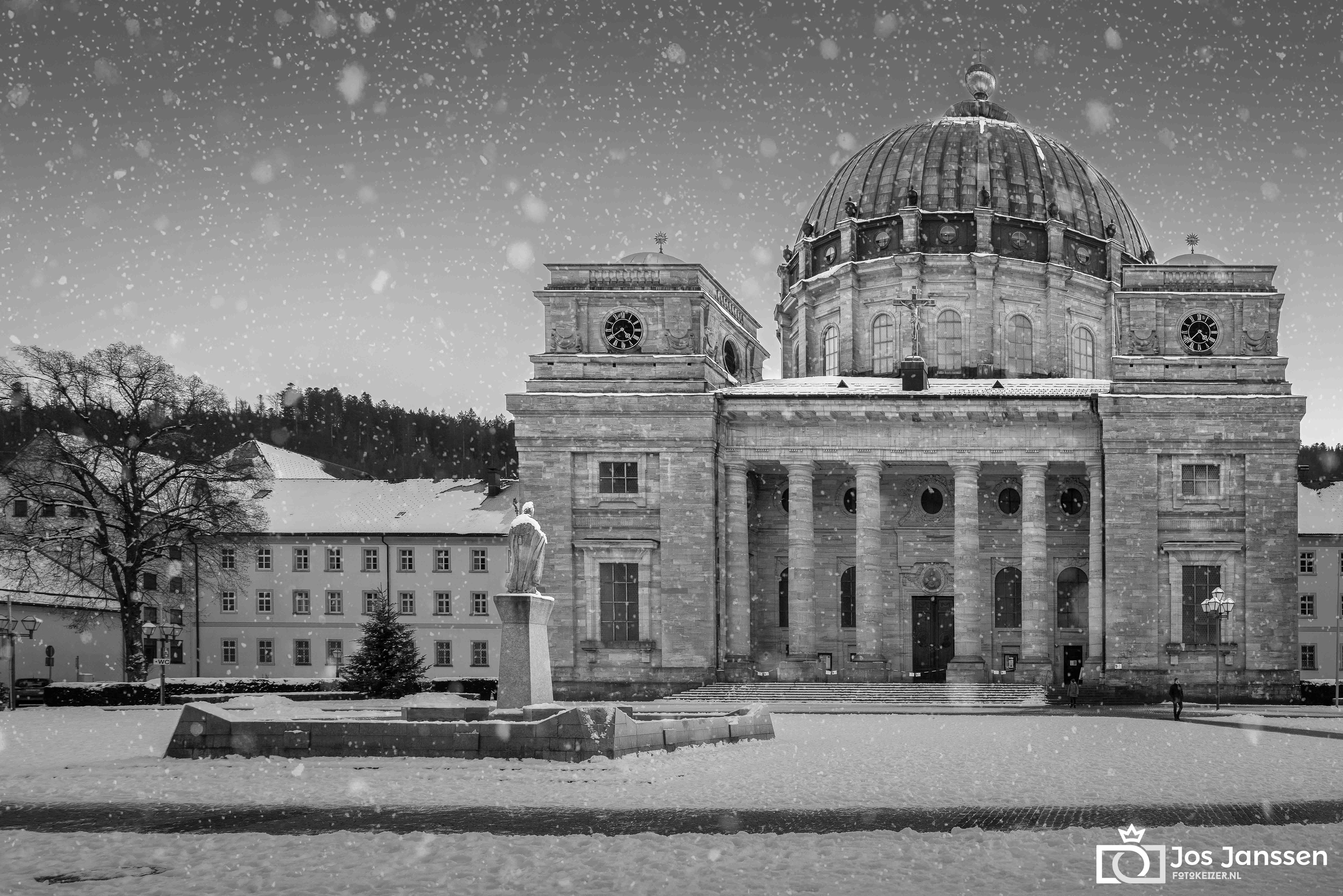 De kathedraal in St. Blasien (Leica Q2 Monochrome)