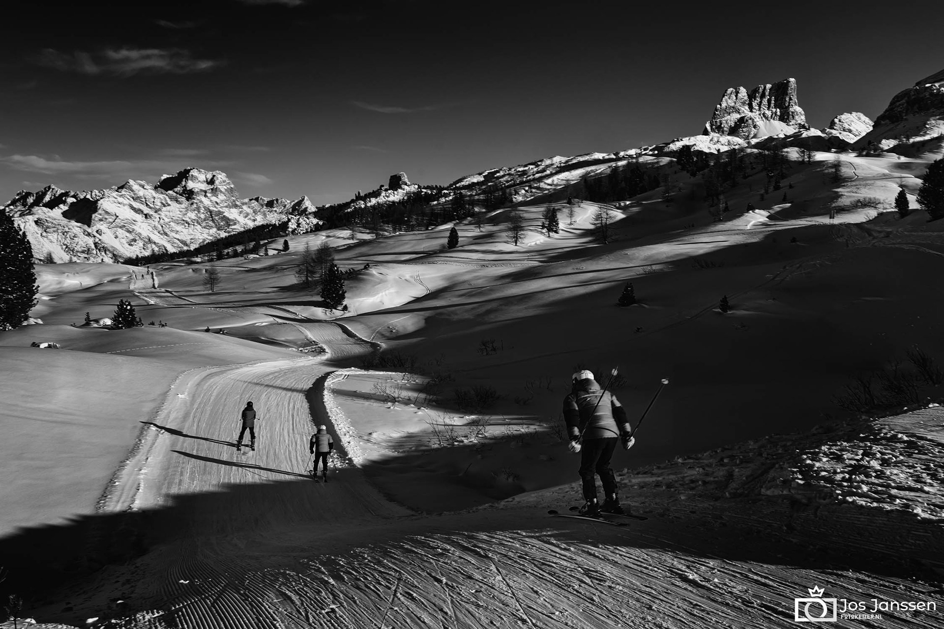 Skipiste bij Cinque Torri (Sony A7III)