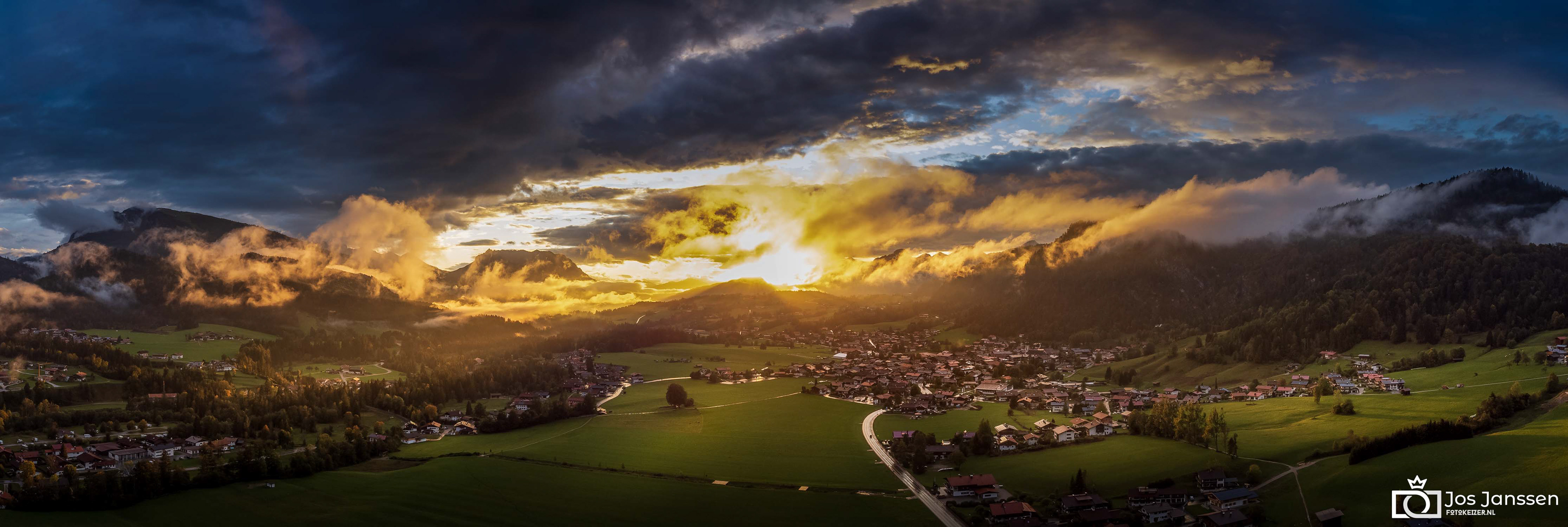 Avond in Reit im Winkl (DJI Mini-2)