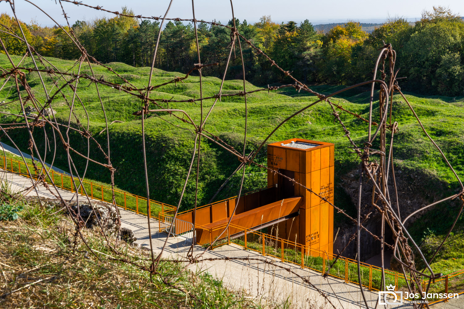 Ingang fort de Douaumont bij Verdun (Sony A7III)