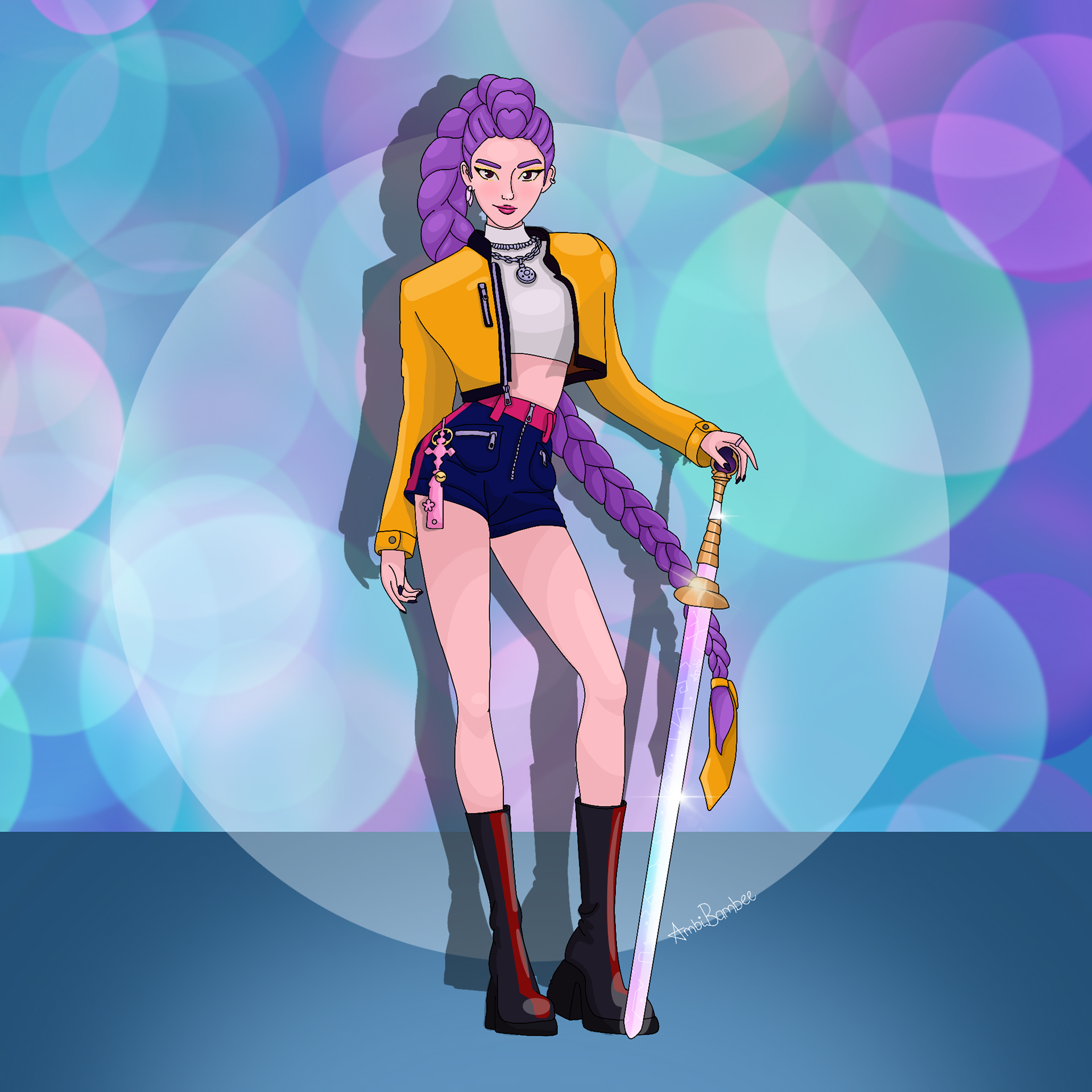 Rumi from K-Pop Demon Hunter