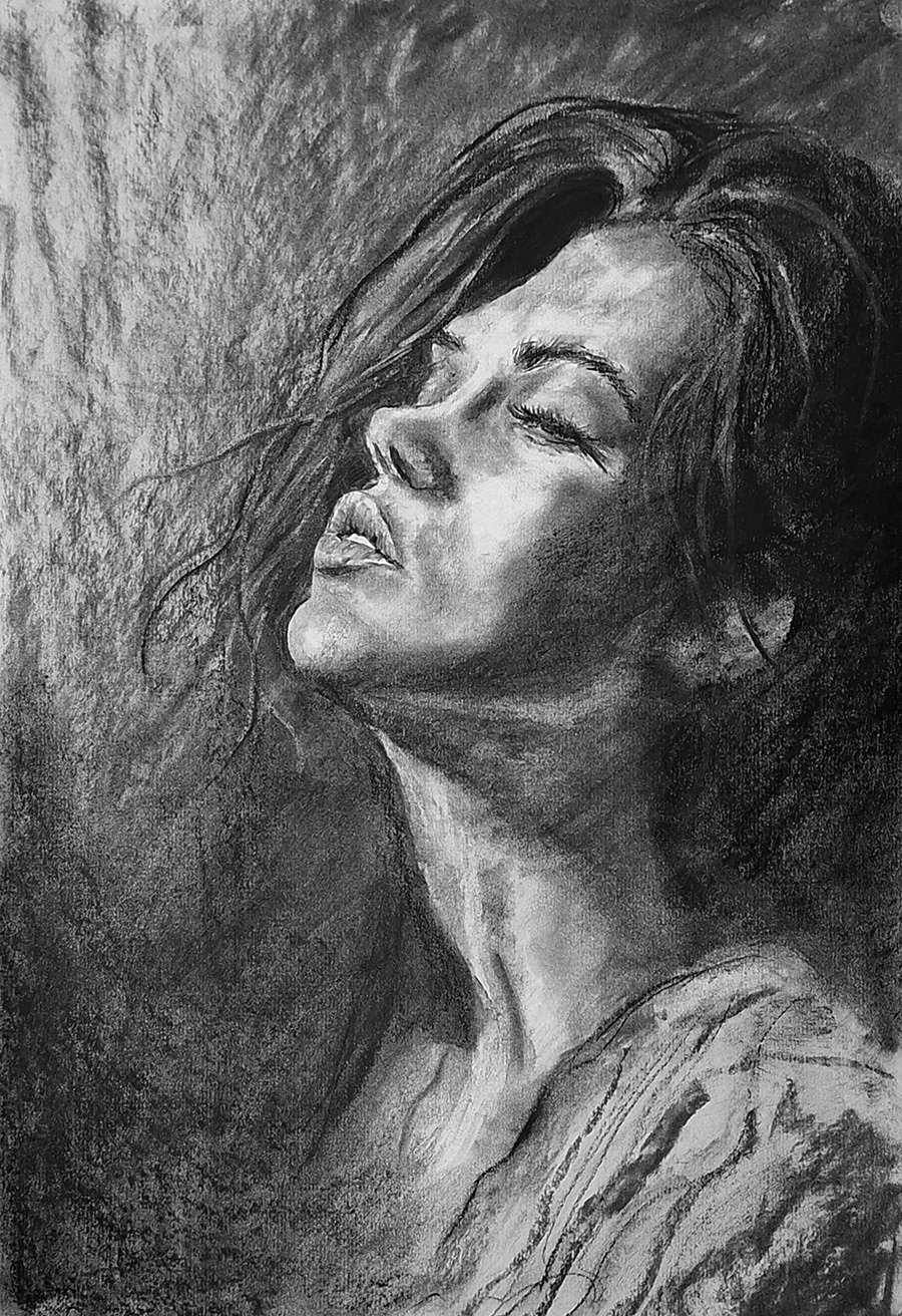 Challenge 1 Charcoal Portrait