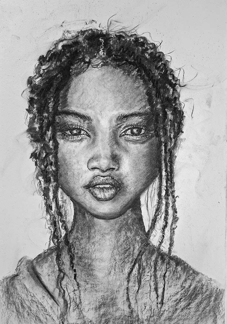Challenge 1 Charcoal Portrait