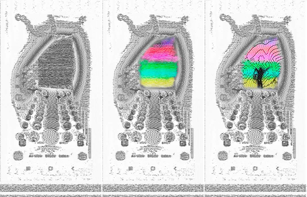 digital stairway (ape'ing into the digital - TRIPTYCH)